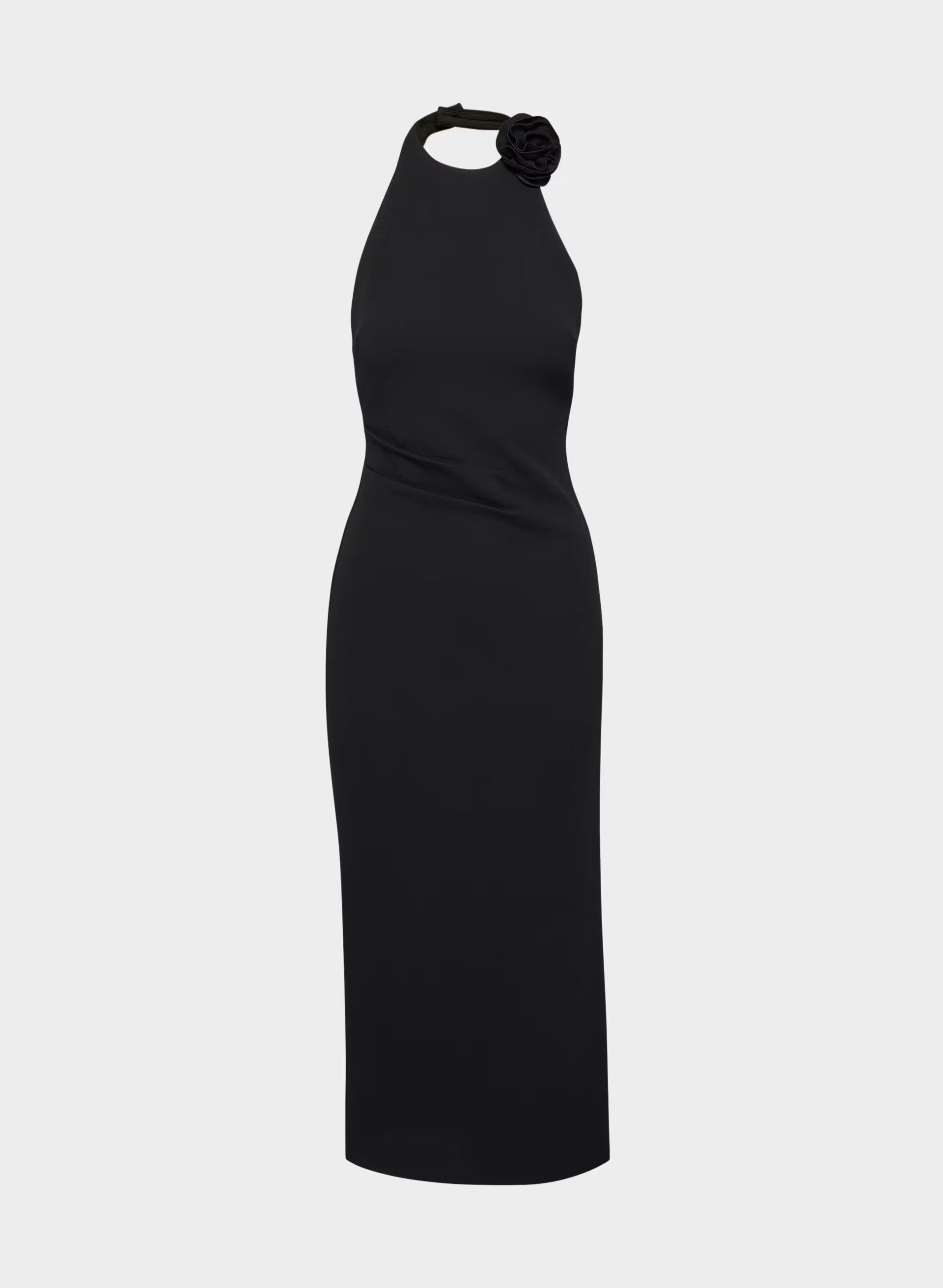 FigureKnit™ Guestlist Dress - BLACK