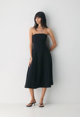 Lightwell Dress - Crepette™ - CHERRYBOMB RED