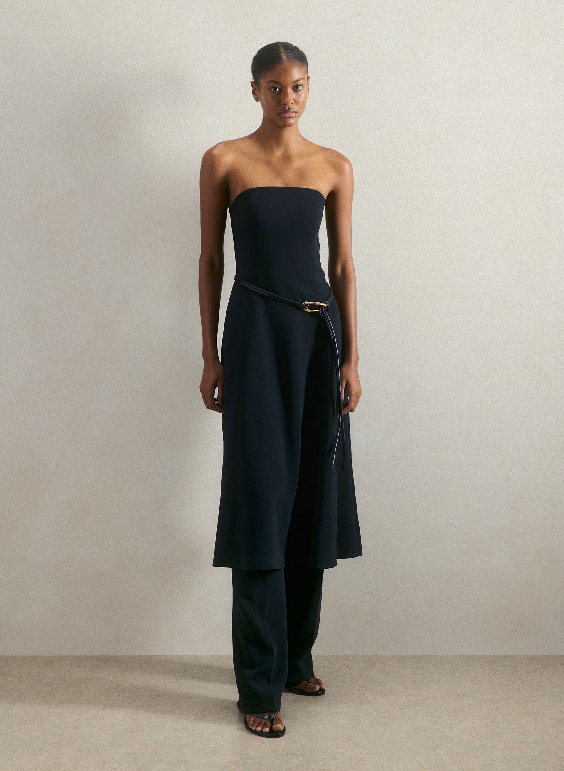 Lightwell Dress - Crepette™ - BLACK