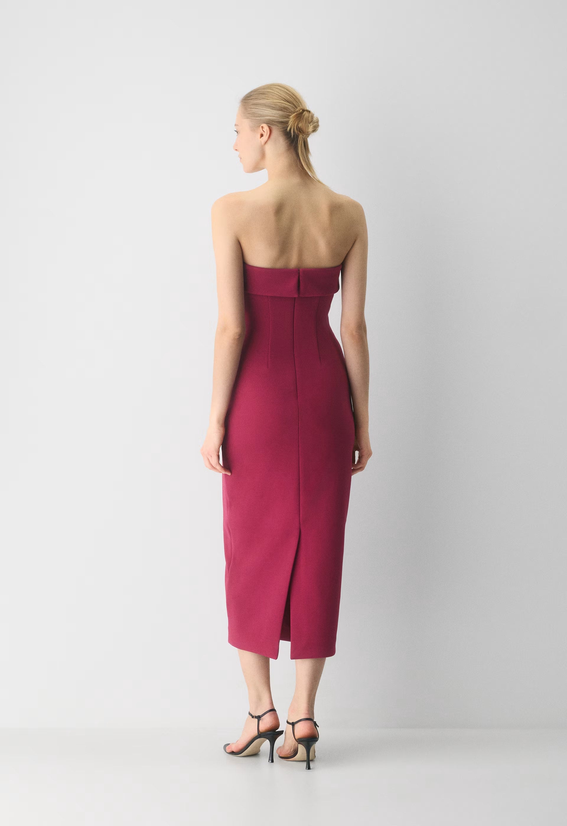 FigureKnit™ Eyecatcher Dress - JUICY ROSE