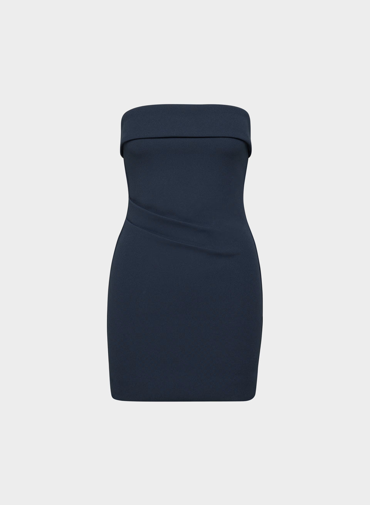 FigureKnit™ Eyecatcher Mini Dress - INDIGO INK