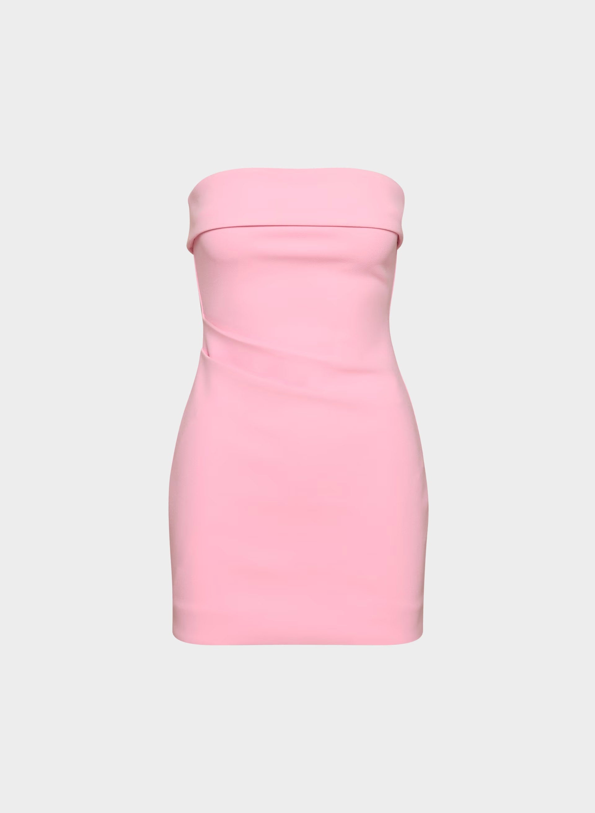 FigureKnit™ Eyecatcher Mini Dress - JELLYBEAN PINK