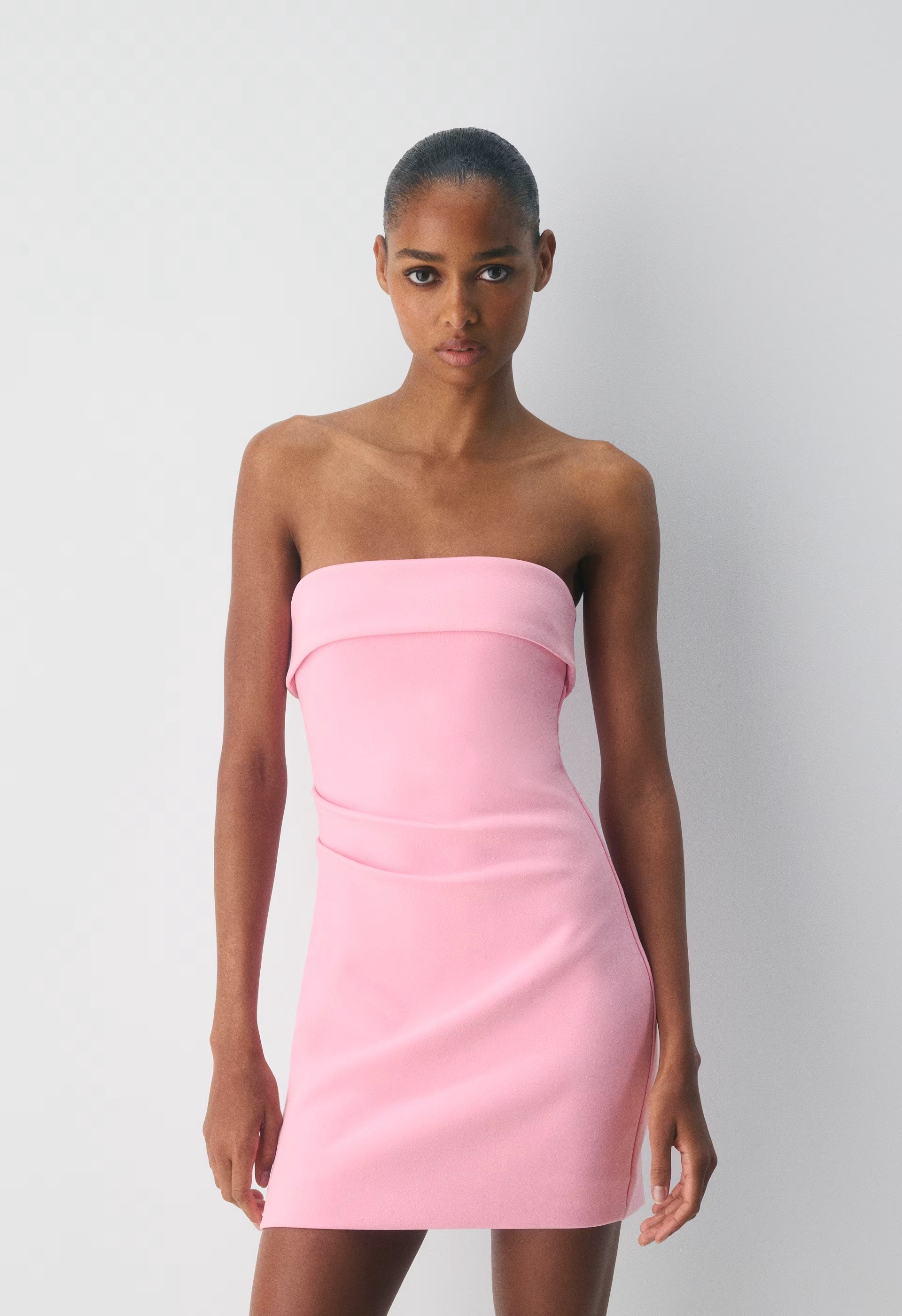 FigureKnit™ Eyecatcher Mini Dress - INDIGO INK