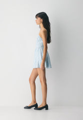 Gateau Dress - VILLA BLUE/PINK