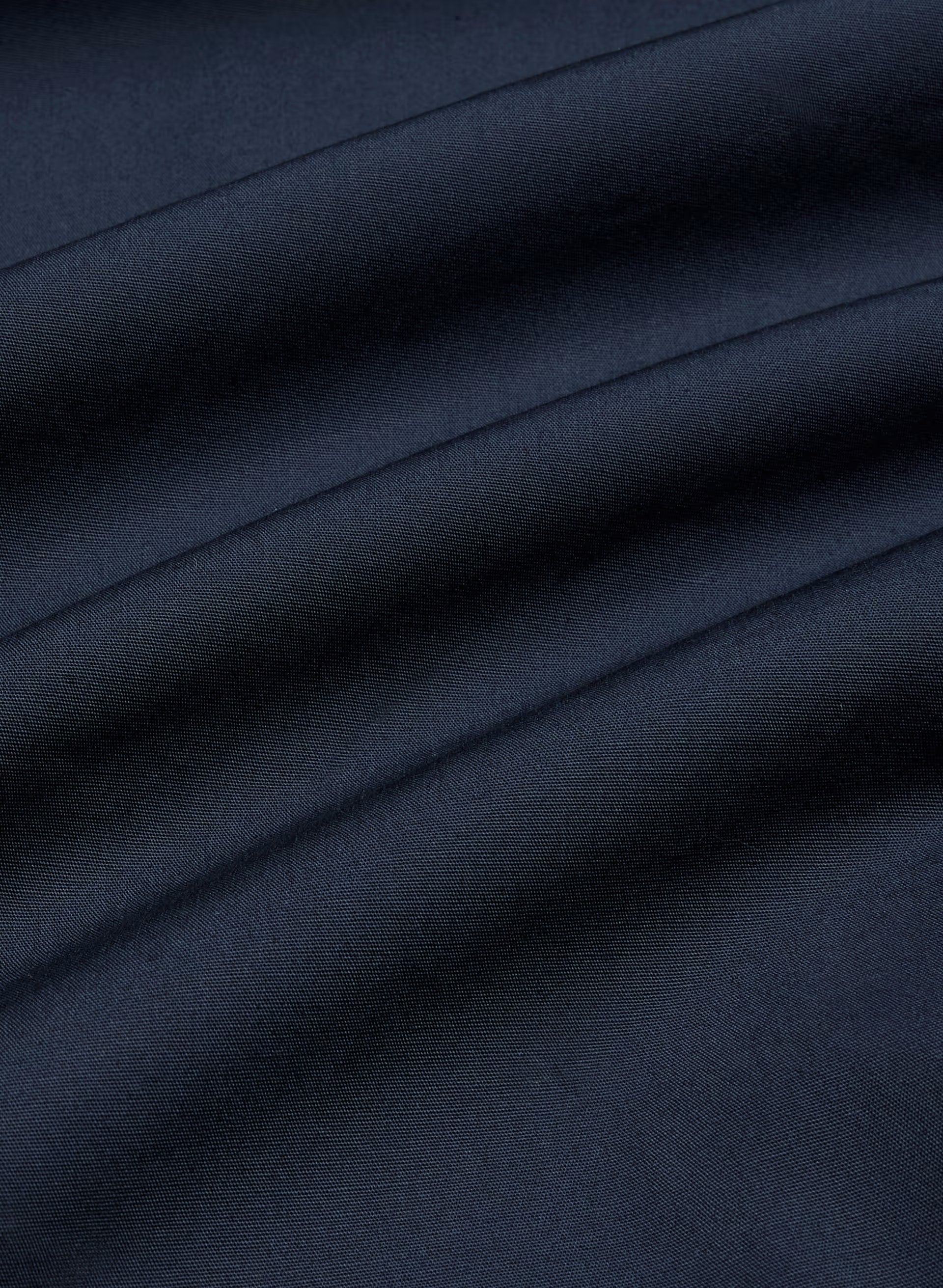 Fluid Poplin Dress - ADMIRAL
