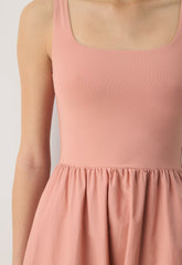 Revive Poplin Dress - KILN PINK