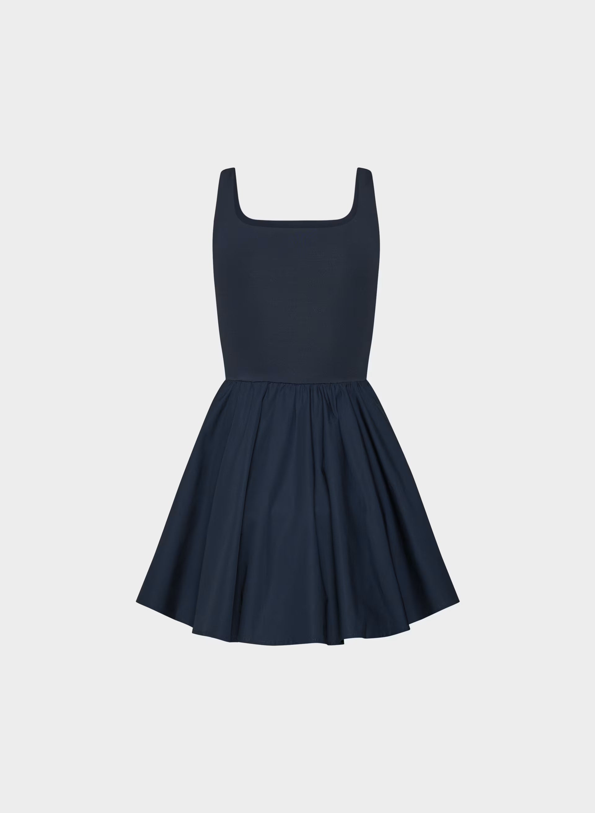Revive Poplin Mini Dress - ADMIRAL