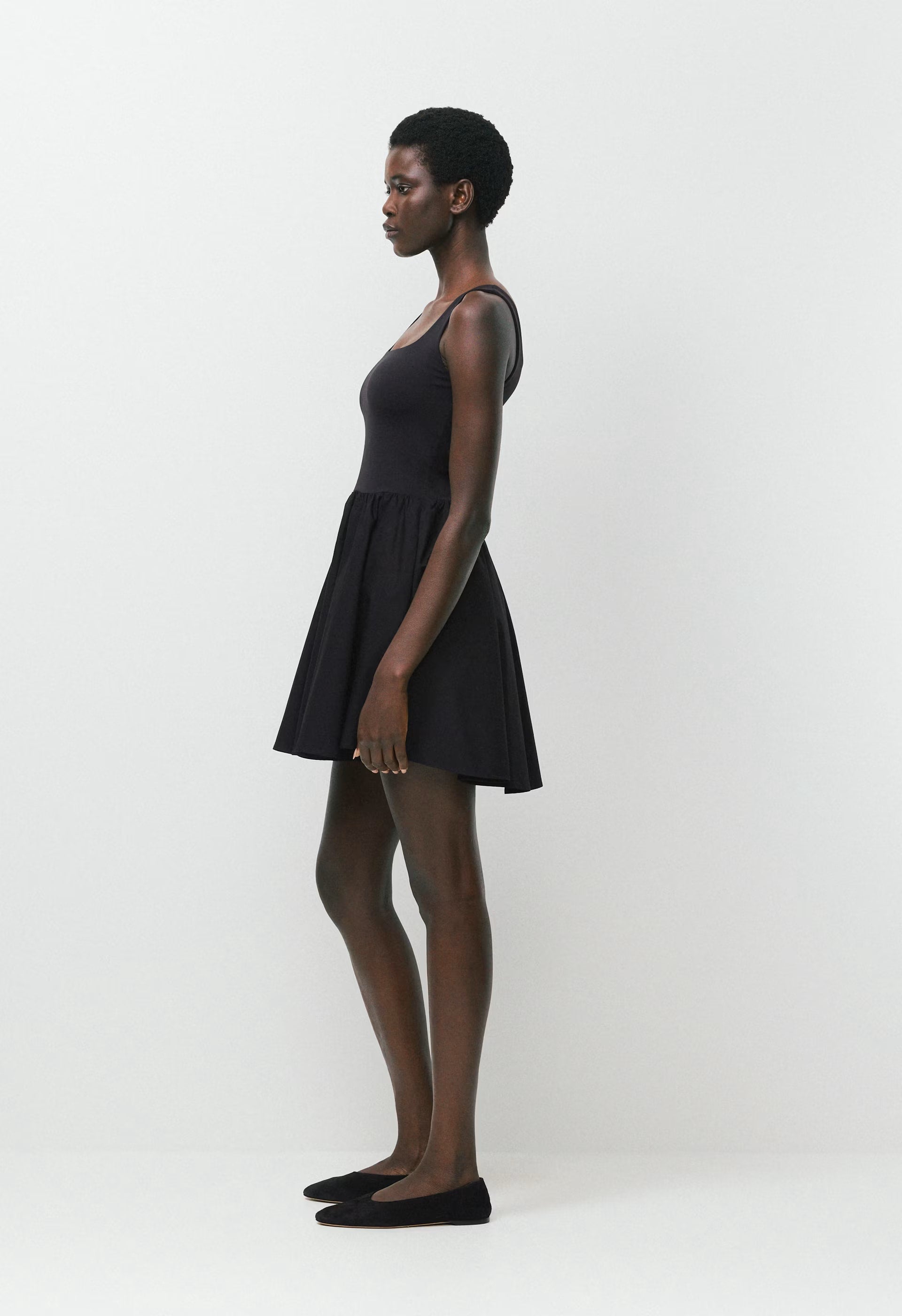 Revive Mini Dress - BLACK