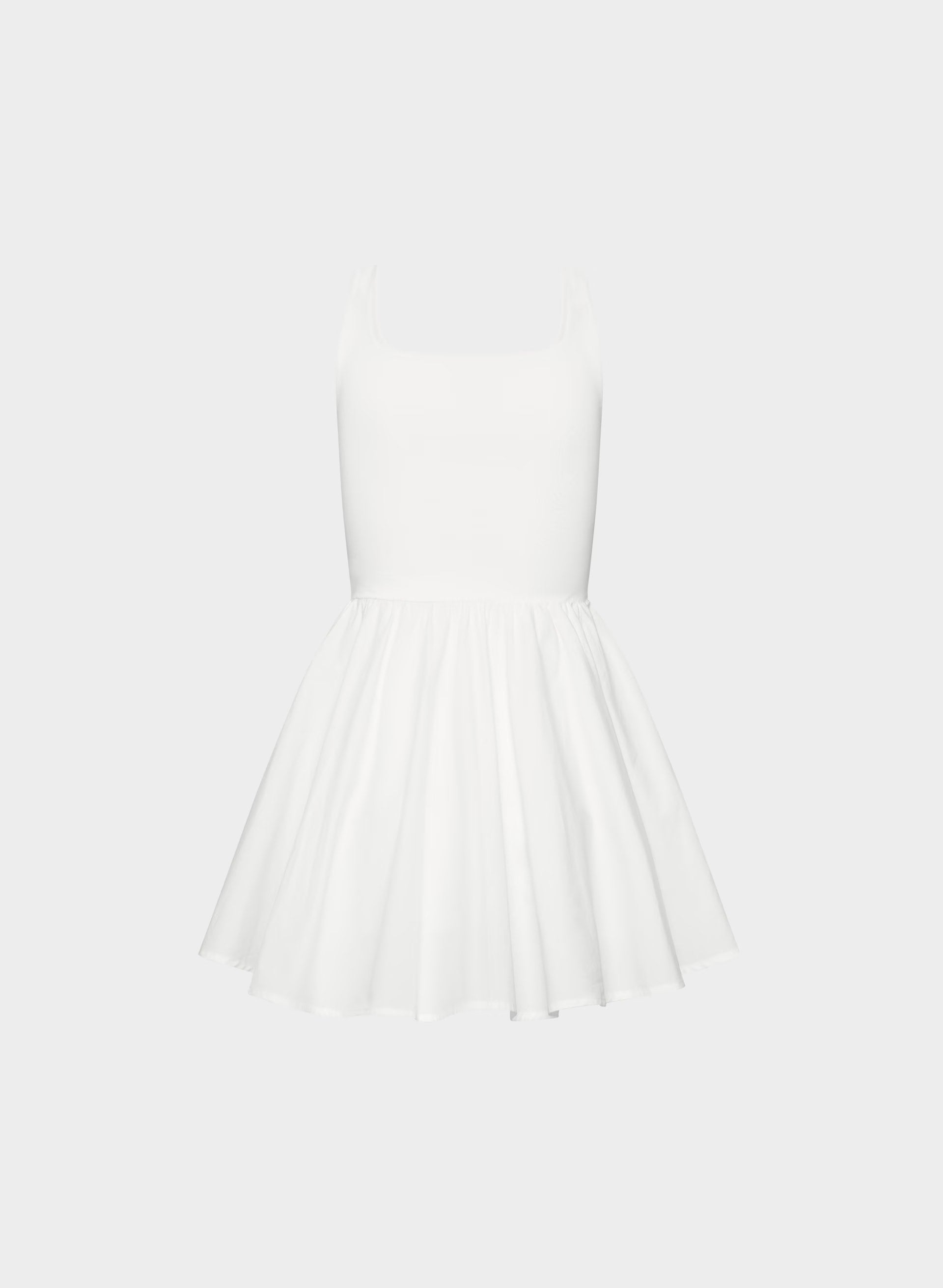 Revive Mini Dress - BRIGHT WHITE