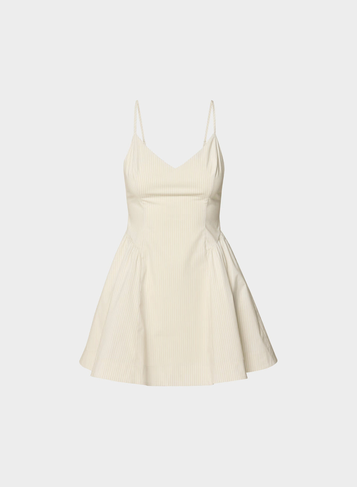 Technique Poplin Mini Cami Dress - CRMN STP MT PRL/LT BC