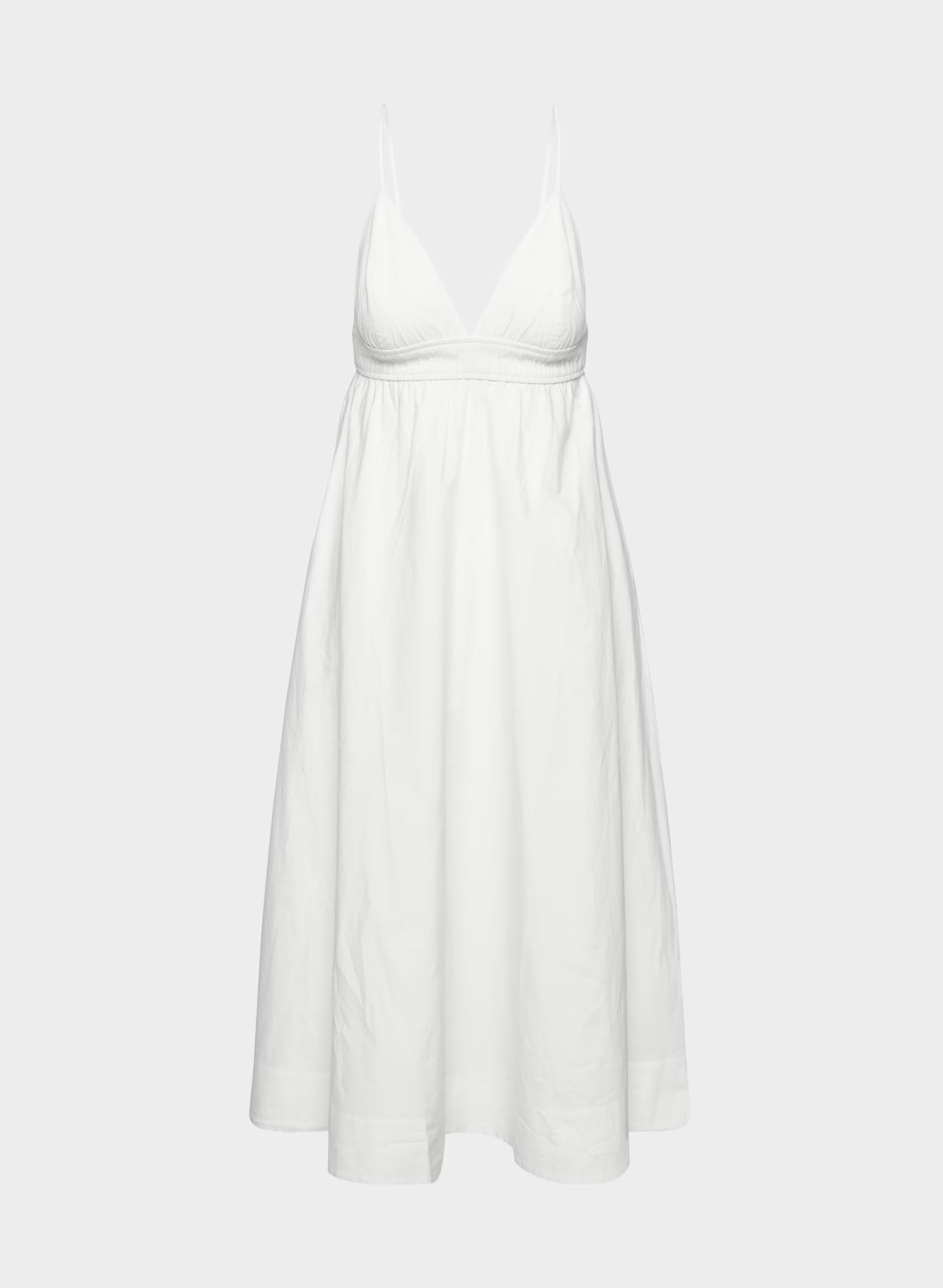 Encourage Poplin Cami Dress - BRIGHT WHITE