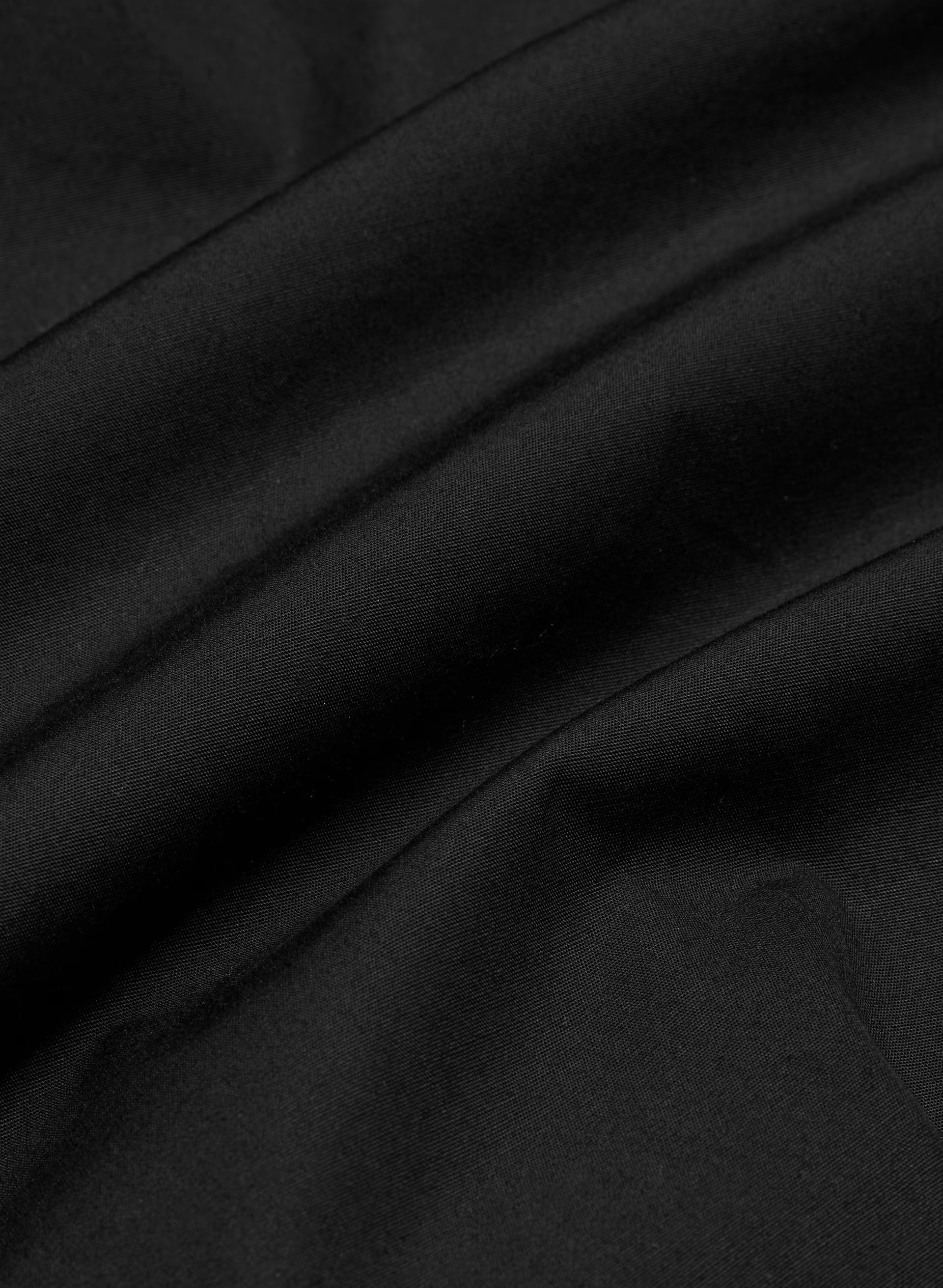 Encourage Poplin Mini Cami Dress - BLACK