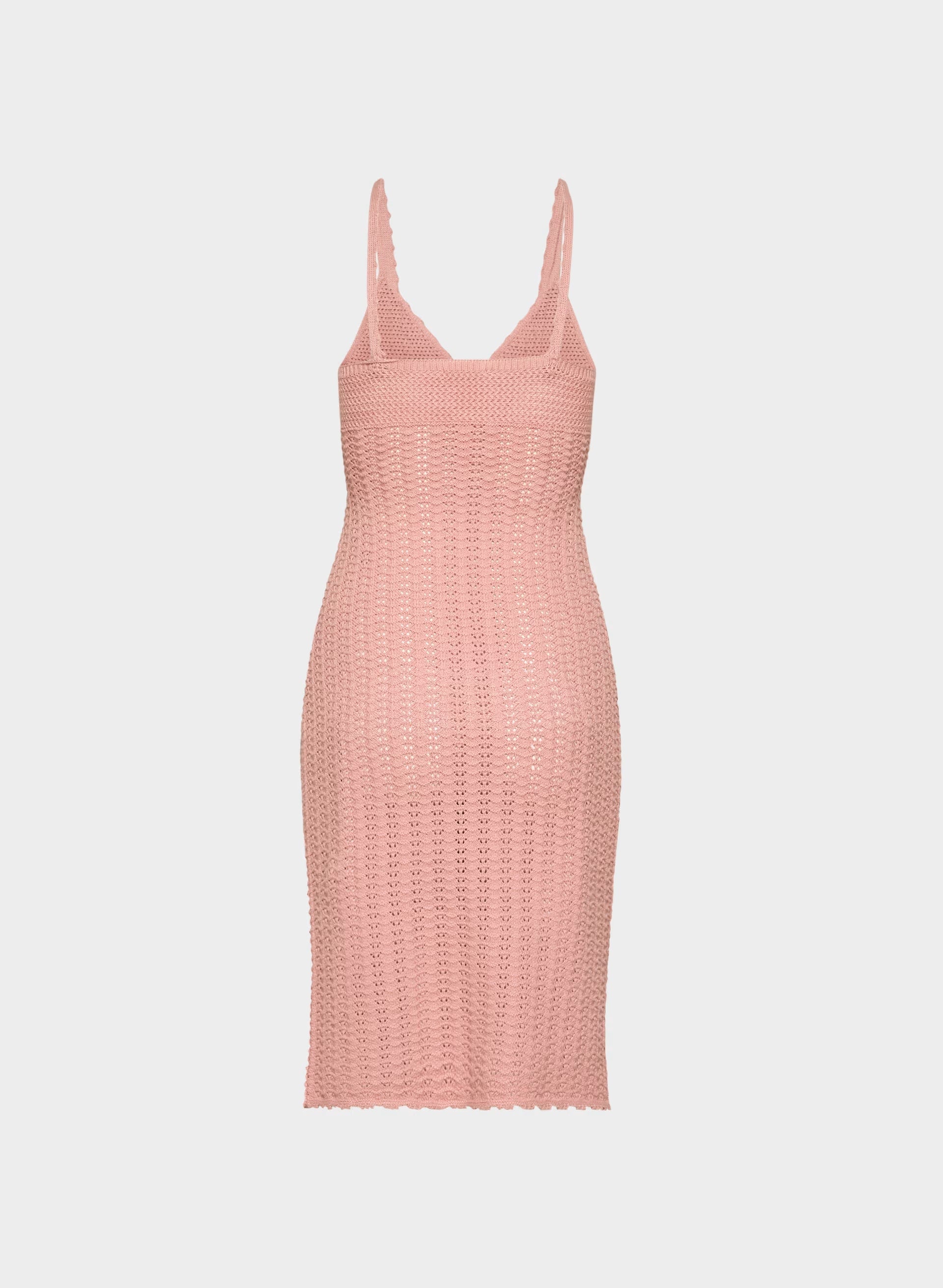 Evie Midi Dress - KILN PINK