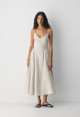 Technique Linen Dress - ADMIRAL