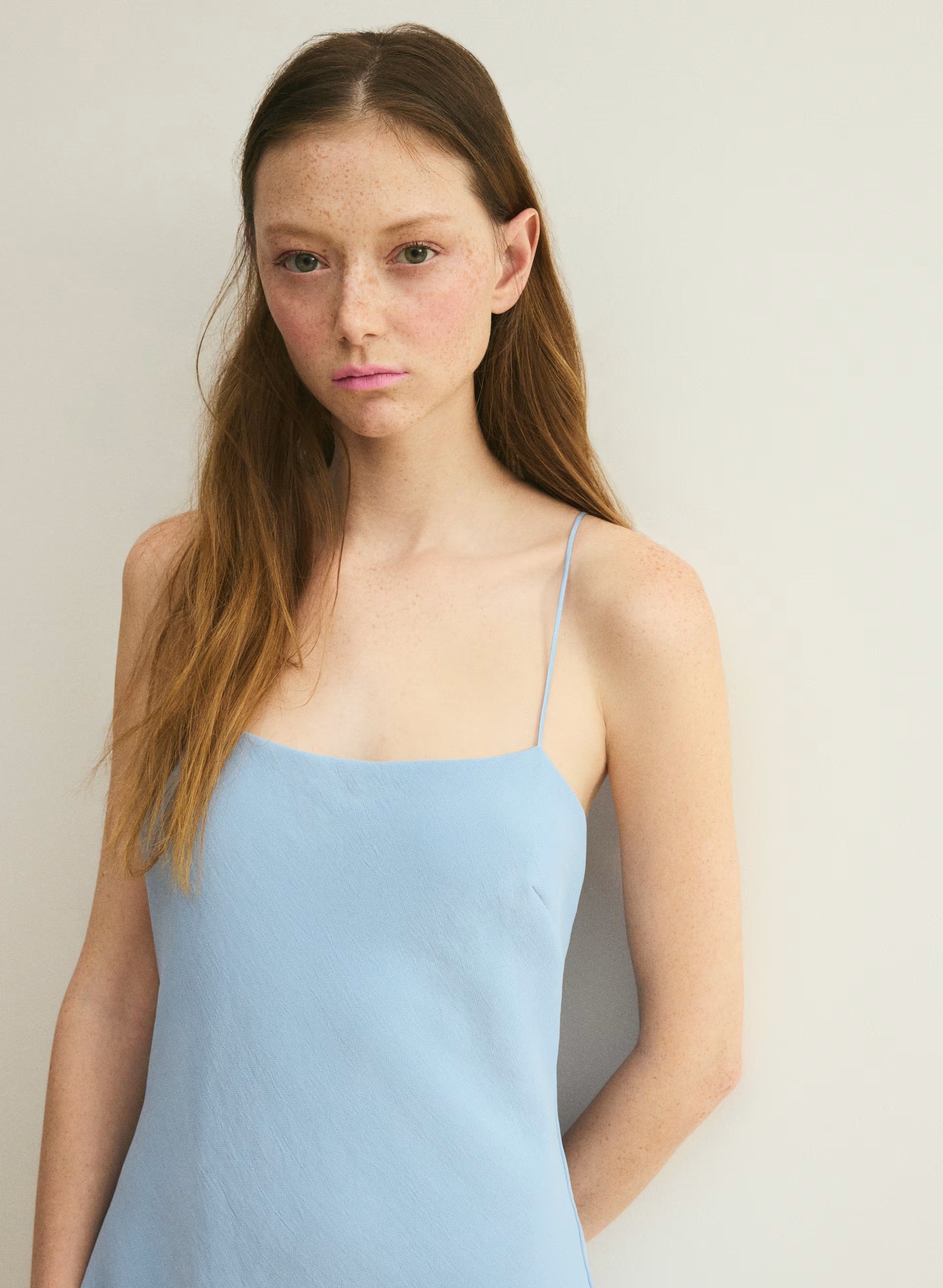 Fresca Cami Dress - Crepette™ - RIPPLE BLUE