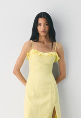 Glade Linen Dress - LEMONADE