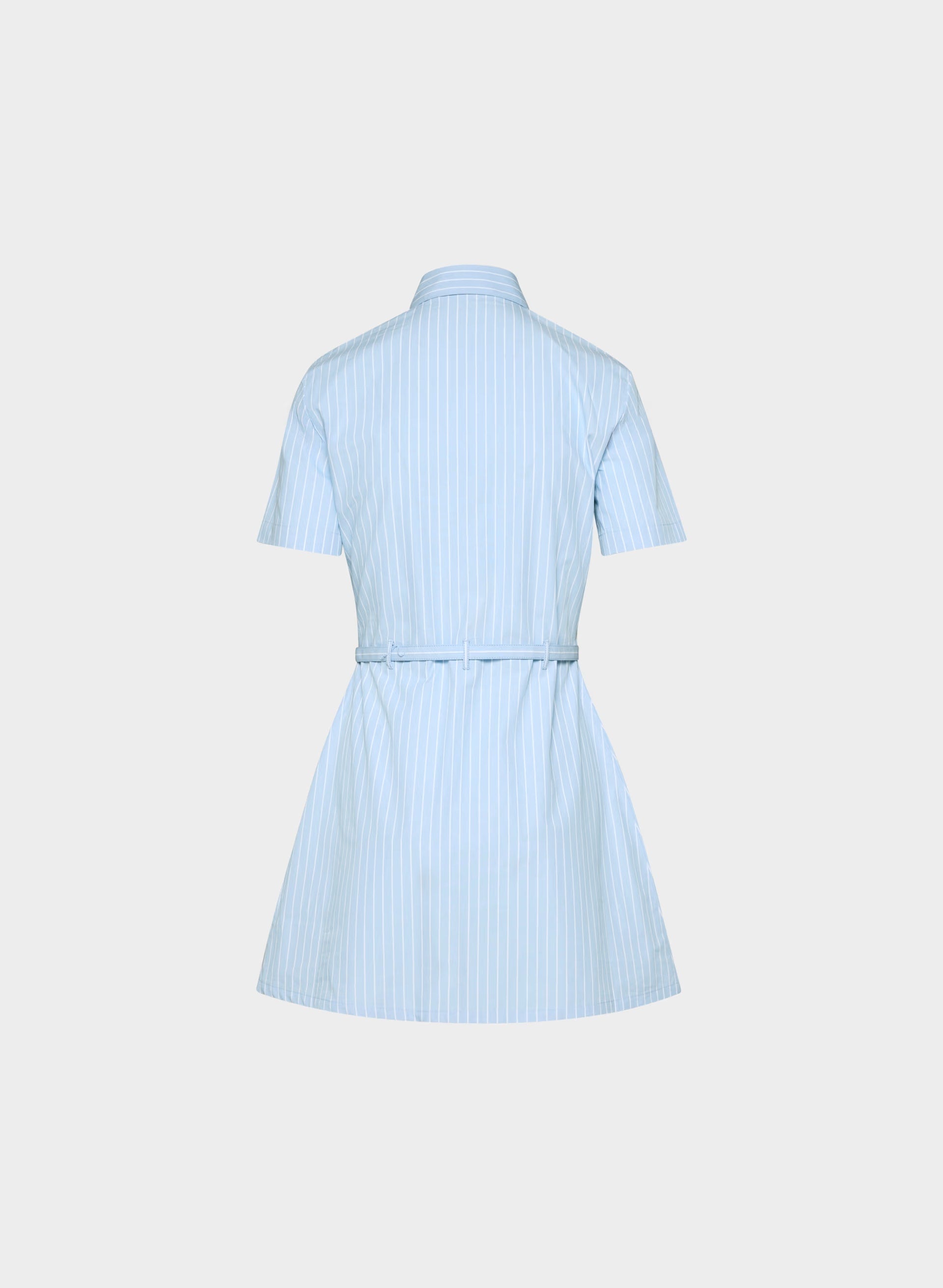 Authorize Poplin Dress - MTCHLL STRP CF B/B WH
