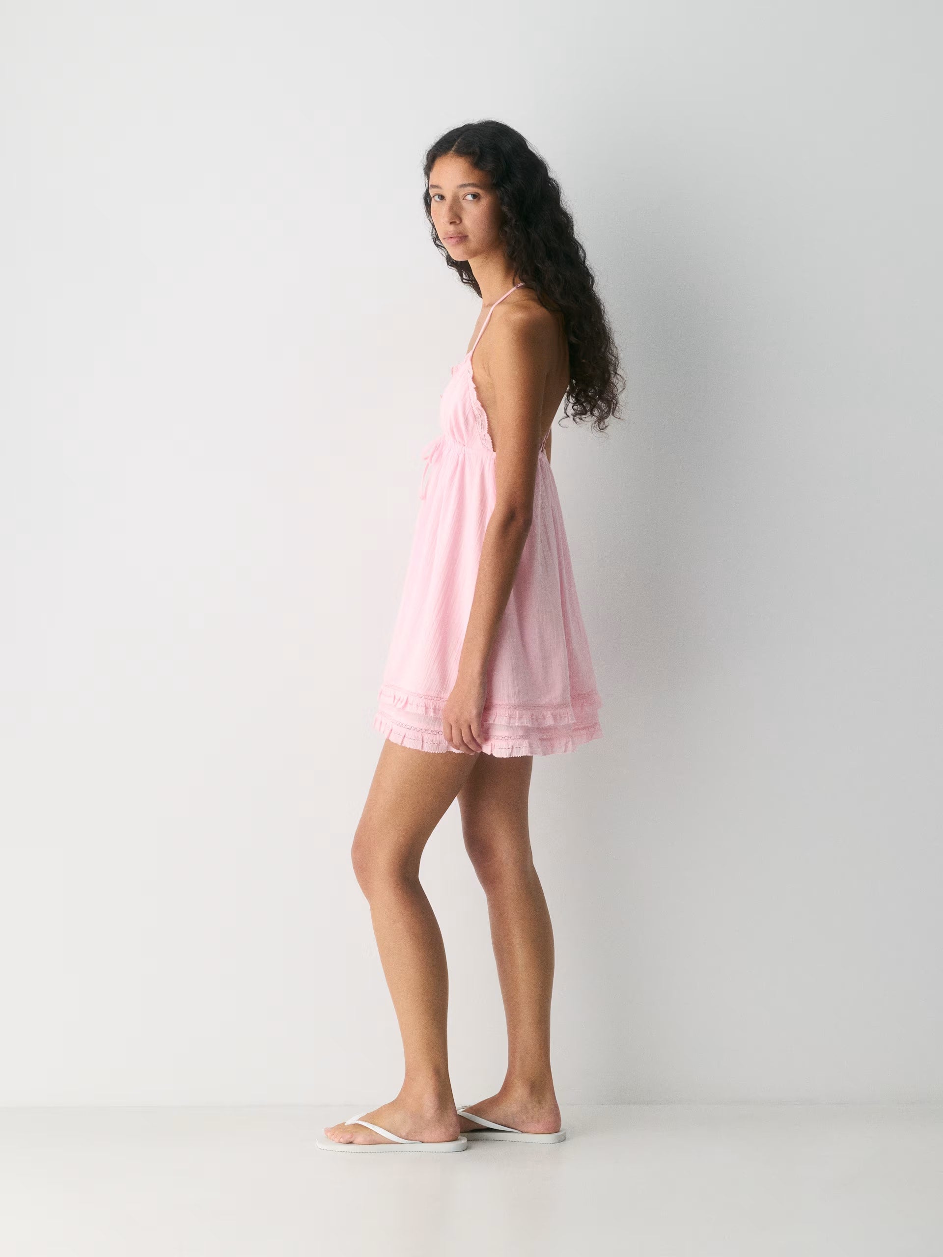Belleville Dress - MILKSHAKE PINK