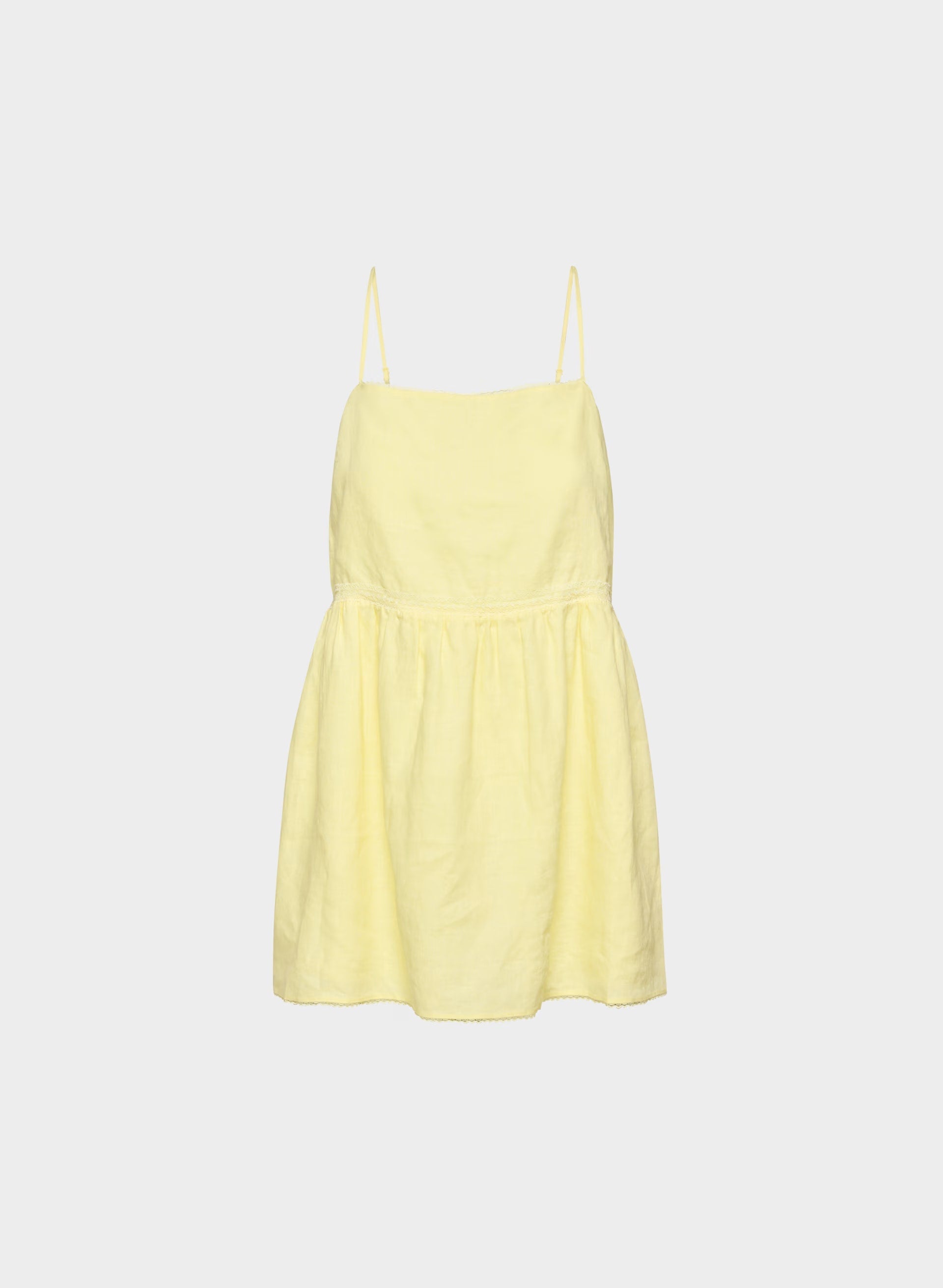 Duras Linen Dress - LEMONADE