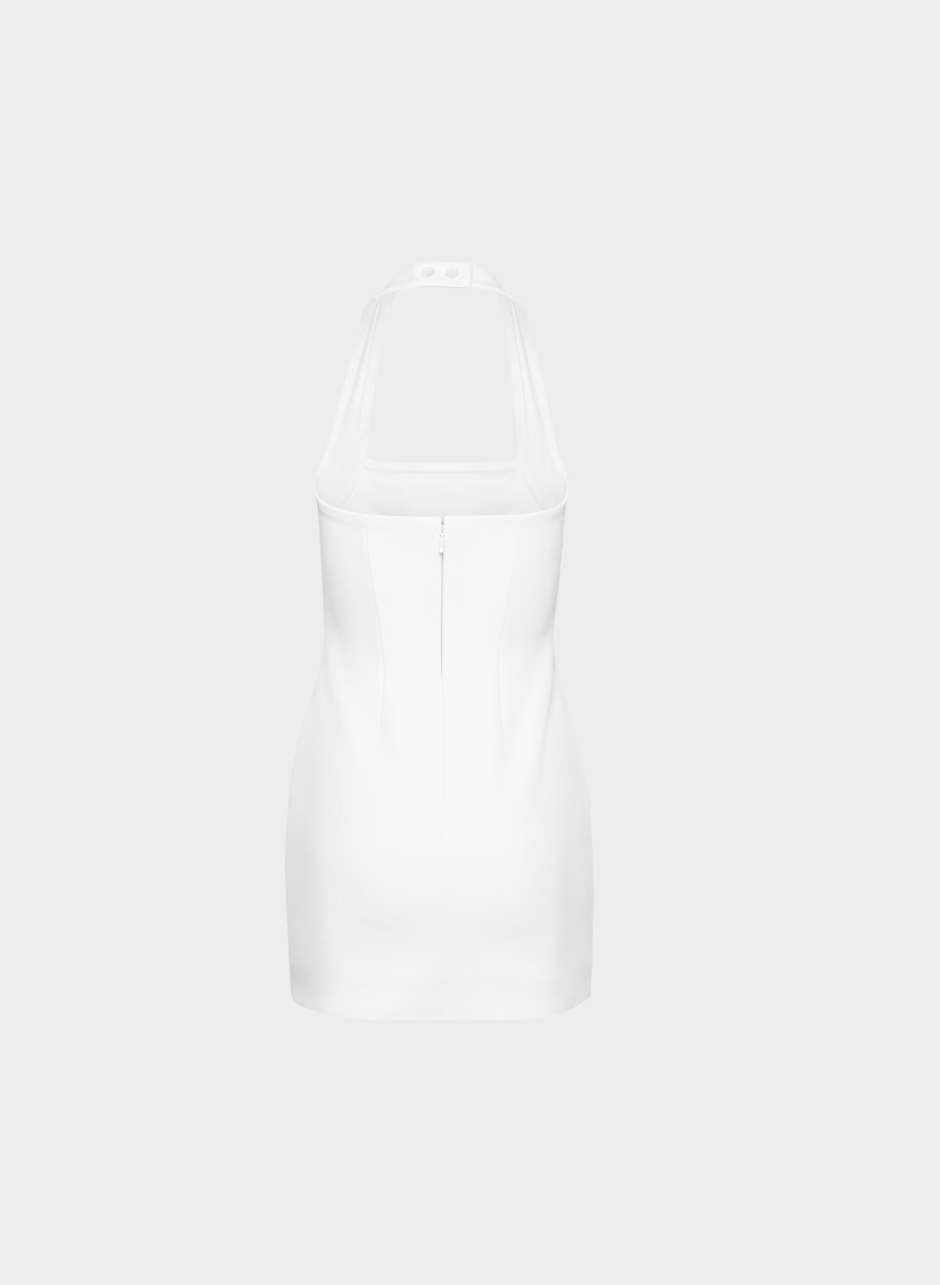 Figureknit™ Cue Dress - BRIGHT WHITE