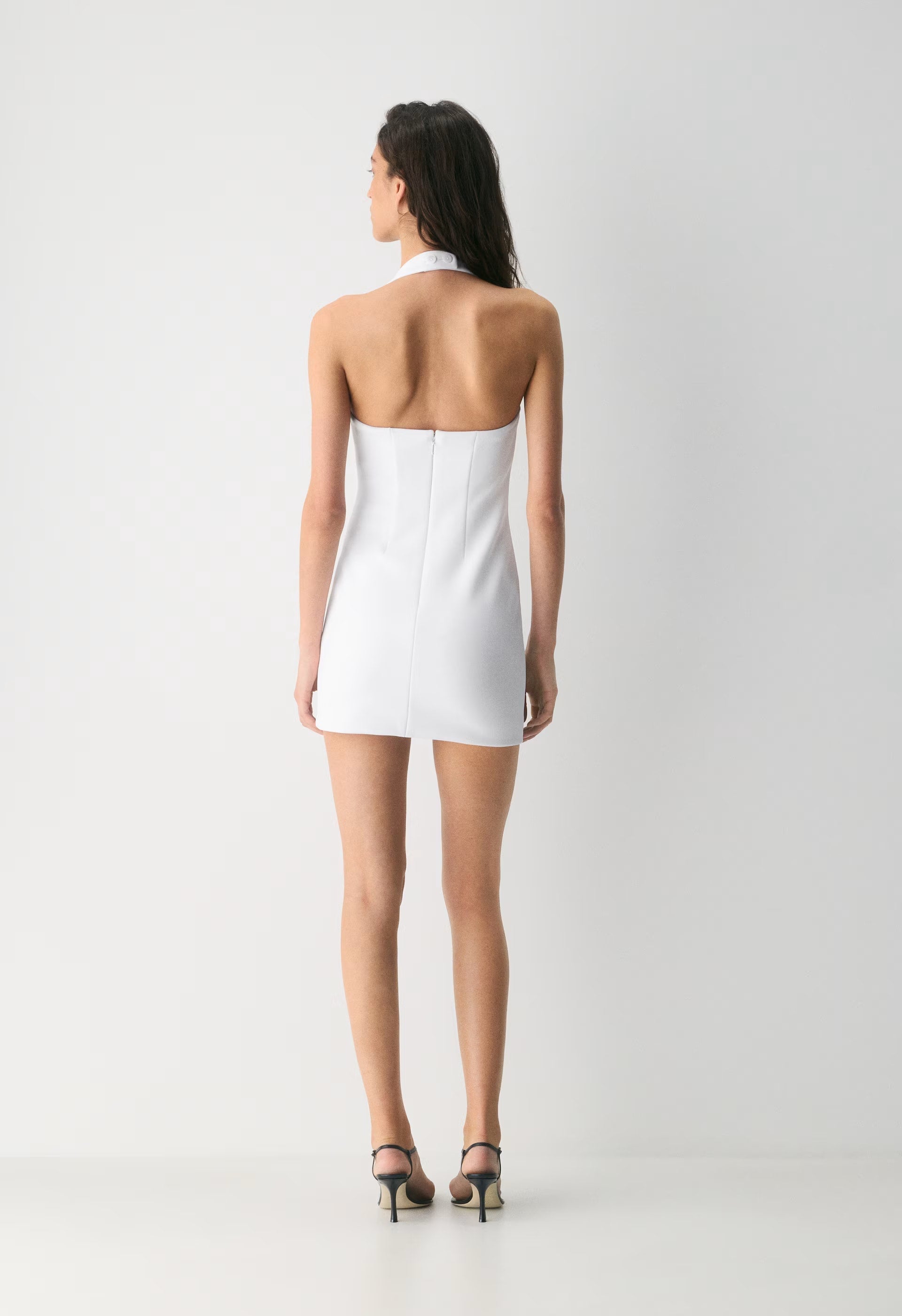 Figureknit™ Cue Dress - BRIGHT WHITE