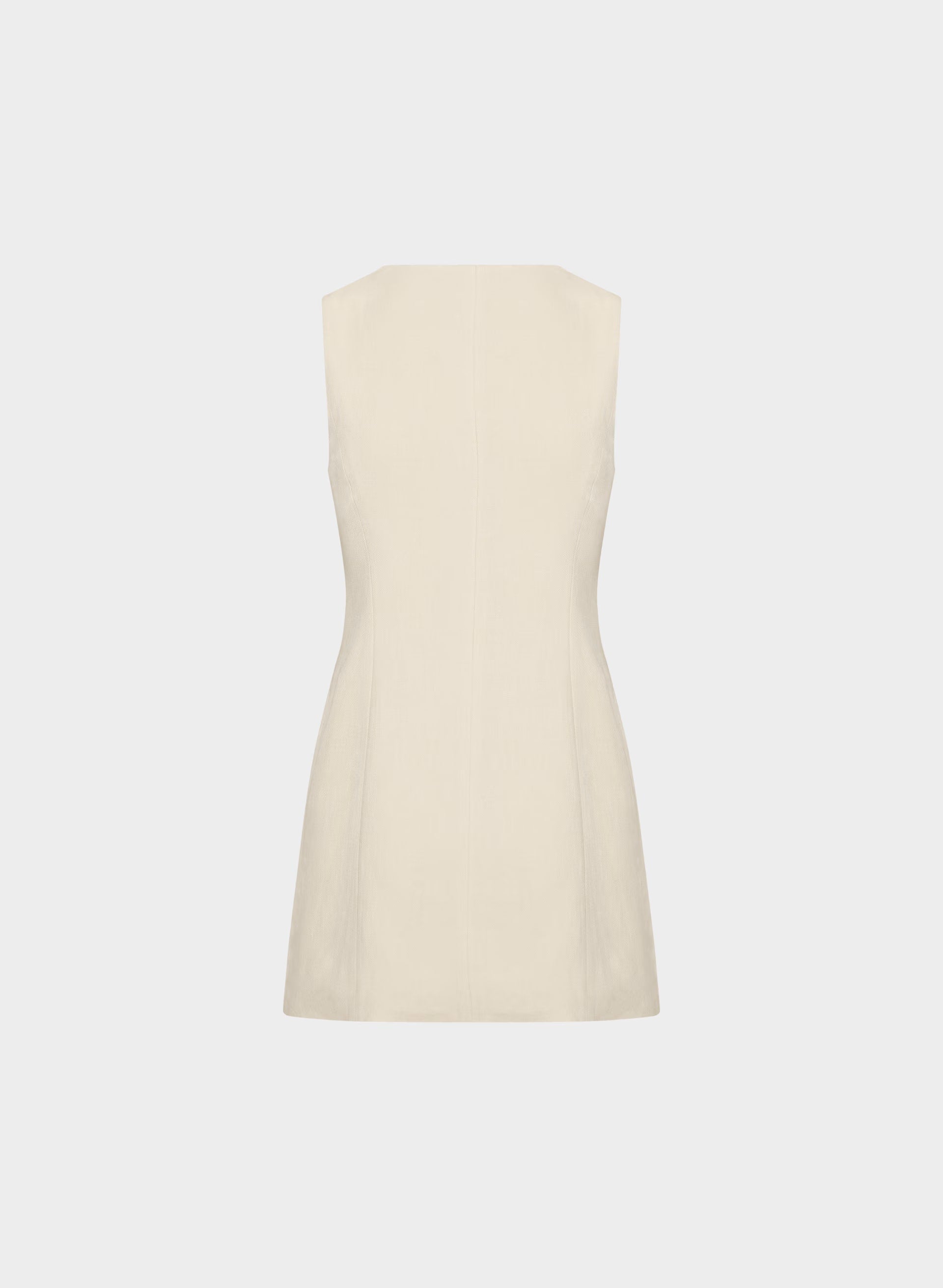 Aria Dress - PowerLinen™ - COOL BEIGE