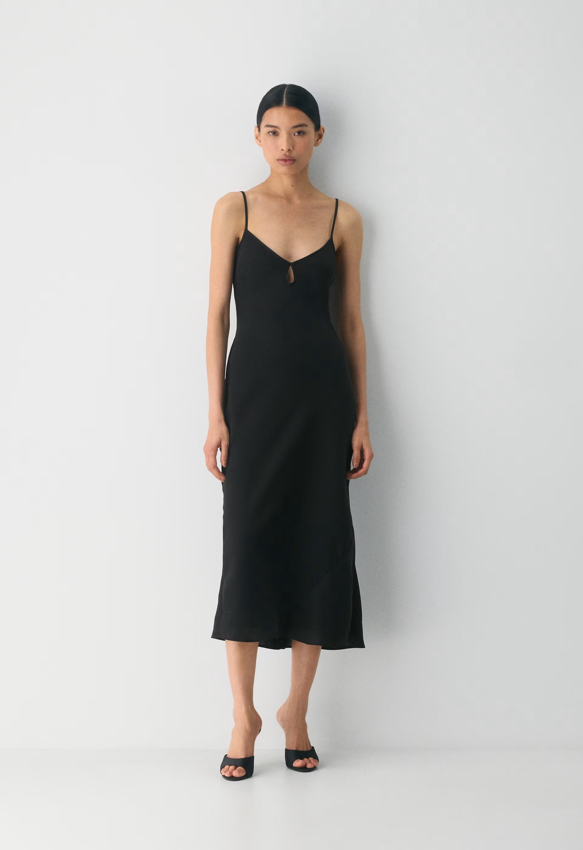 Duskfall Satin Dress - MILKSHAKE PINK