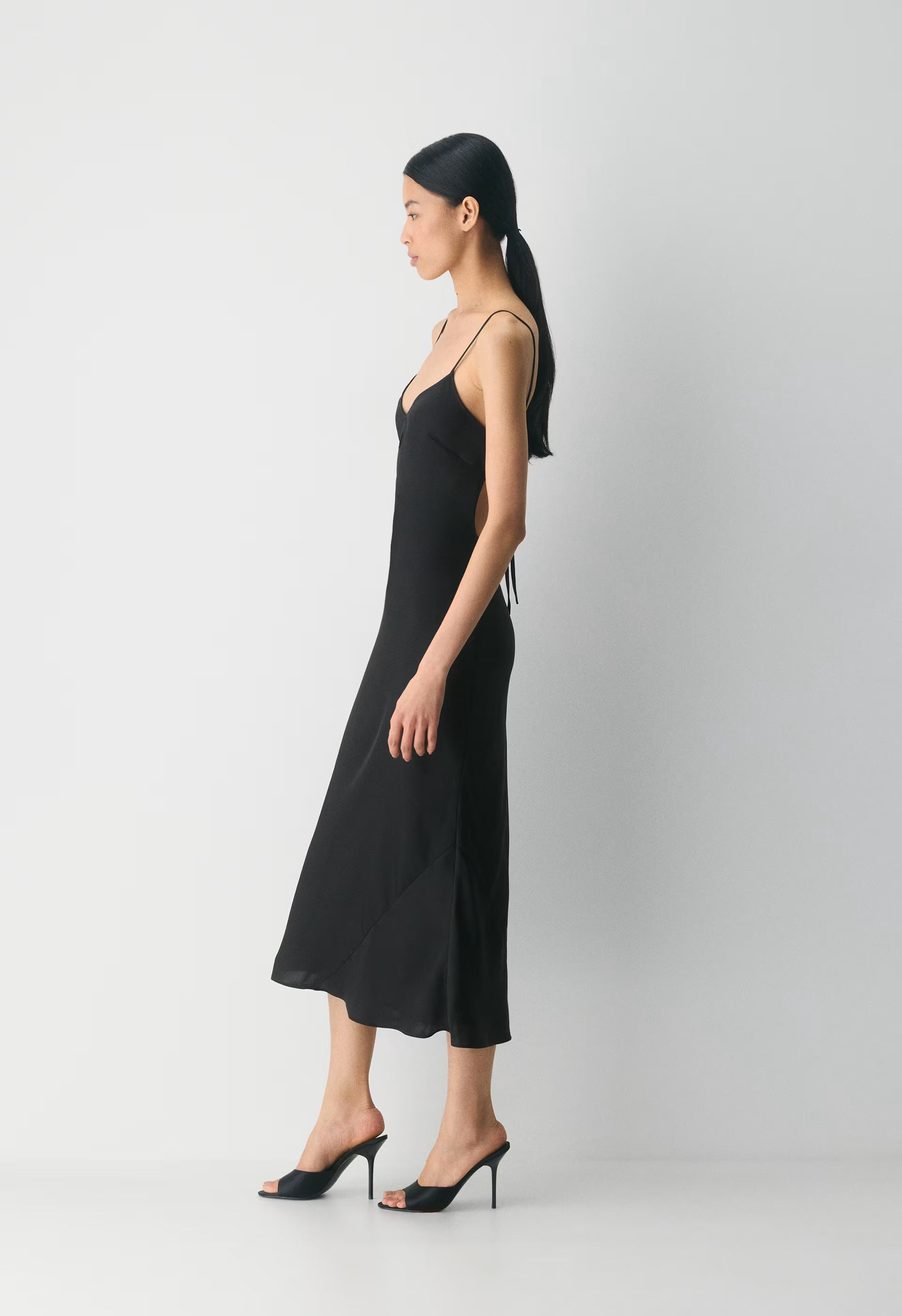 Duskfall Satin Dress - MILKSHAKE PINK