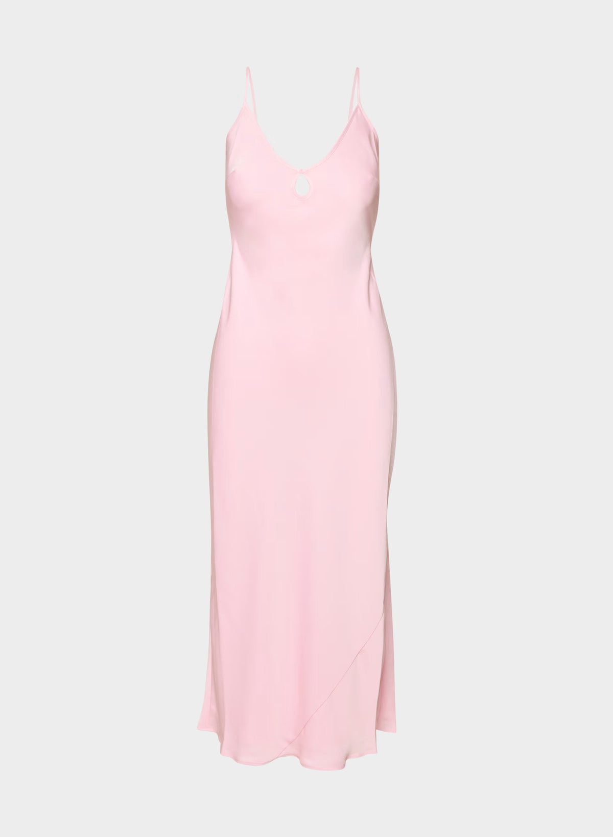 Duskfall Satin Dress - MILKSHAKE PINK