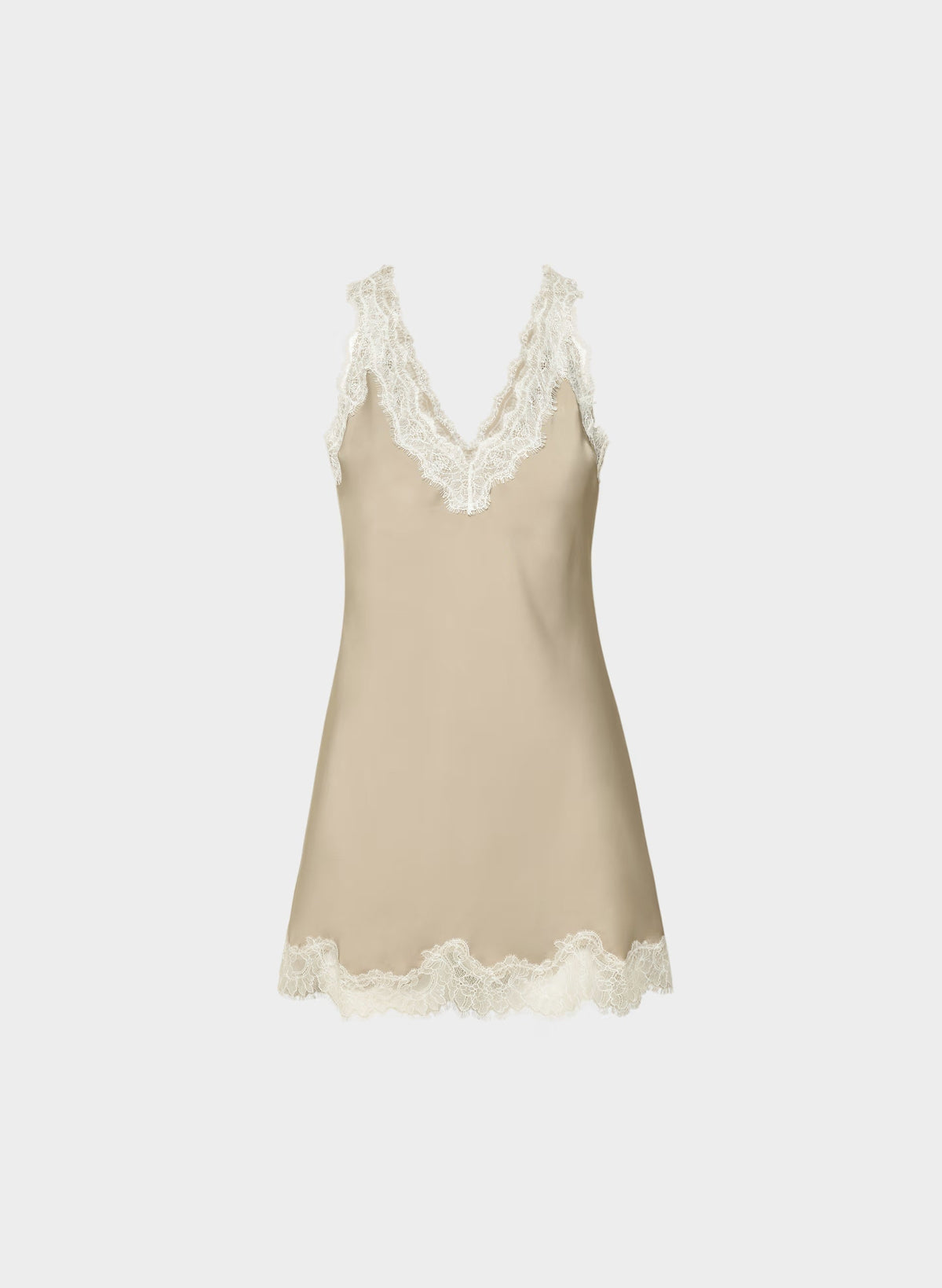 Suite Satin Dress - FLUENT TP/ LT BIRCH