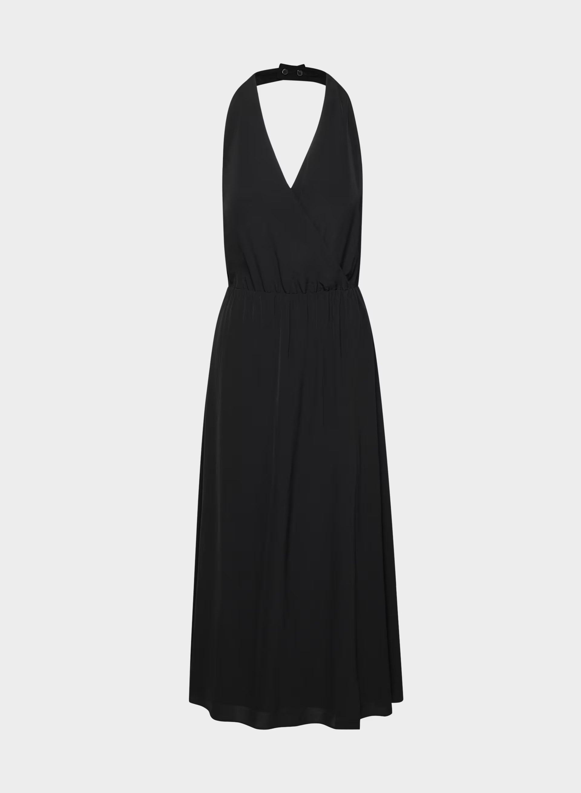 Skyward Halter Dress - BLACK