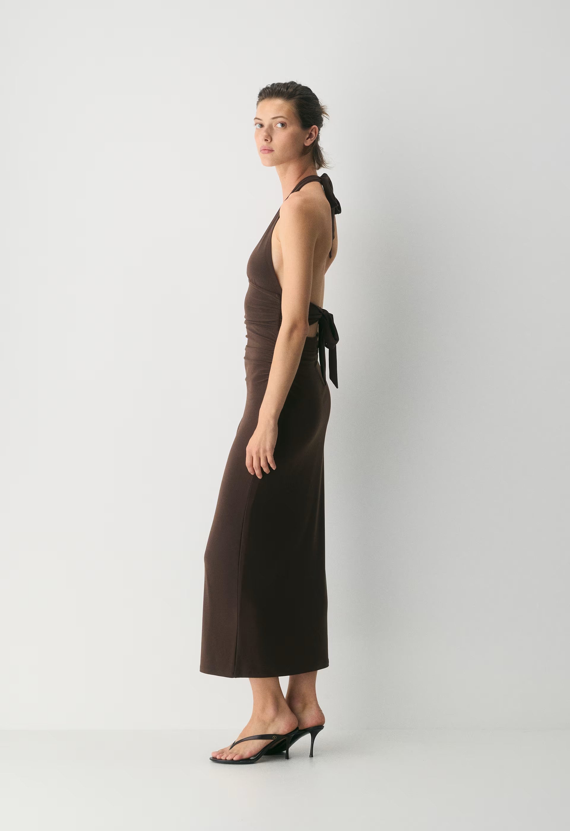 Smooth Matter™ Jazzroom Halter Dress - VINTAGE NAVY