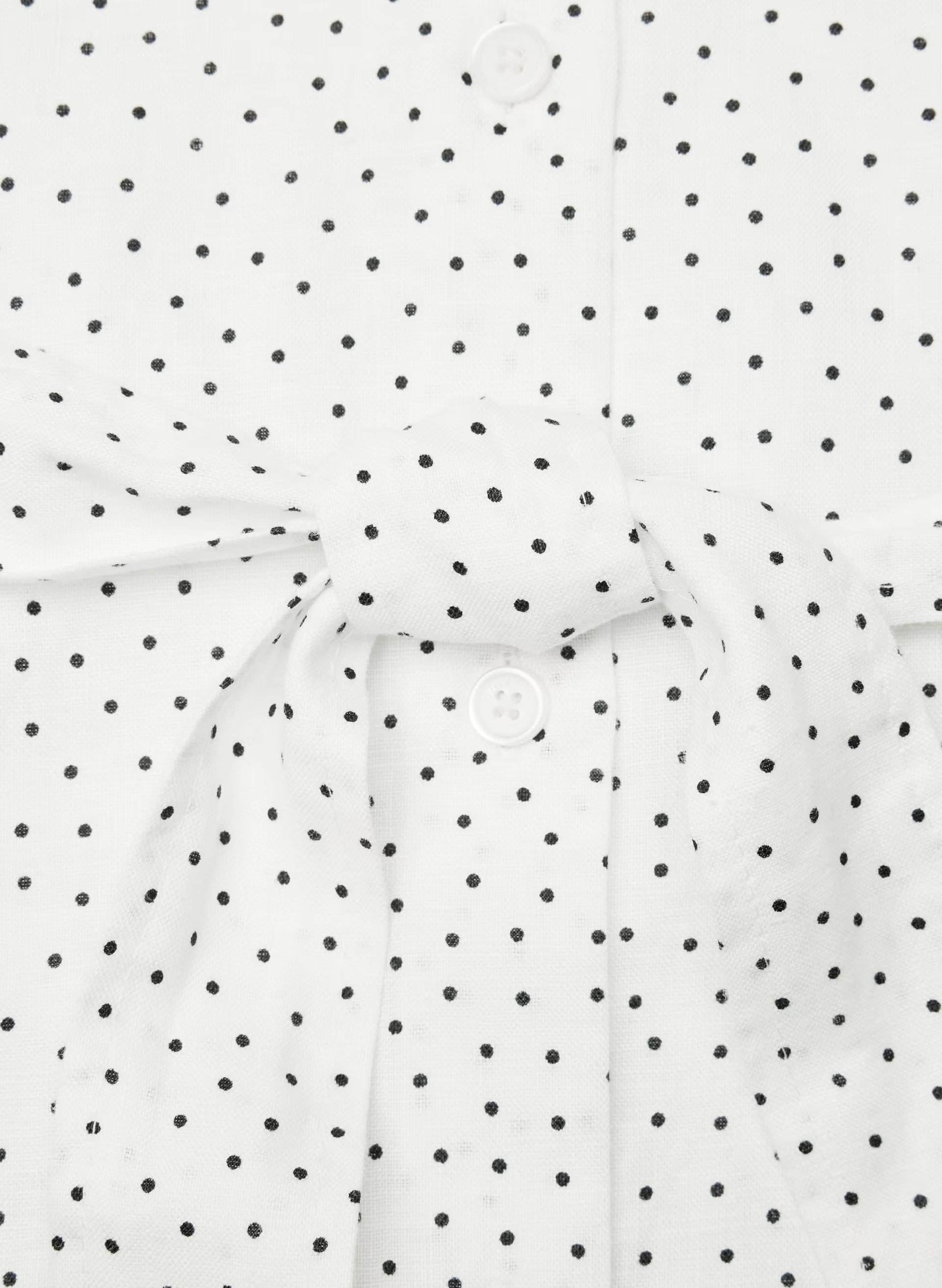 Eleta Linen Mini Dress - WHITE/ ADMIRAL