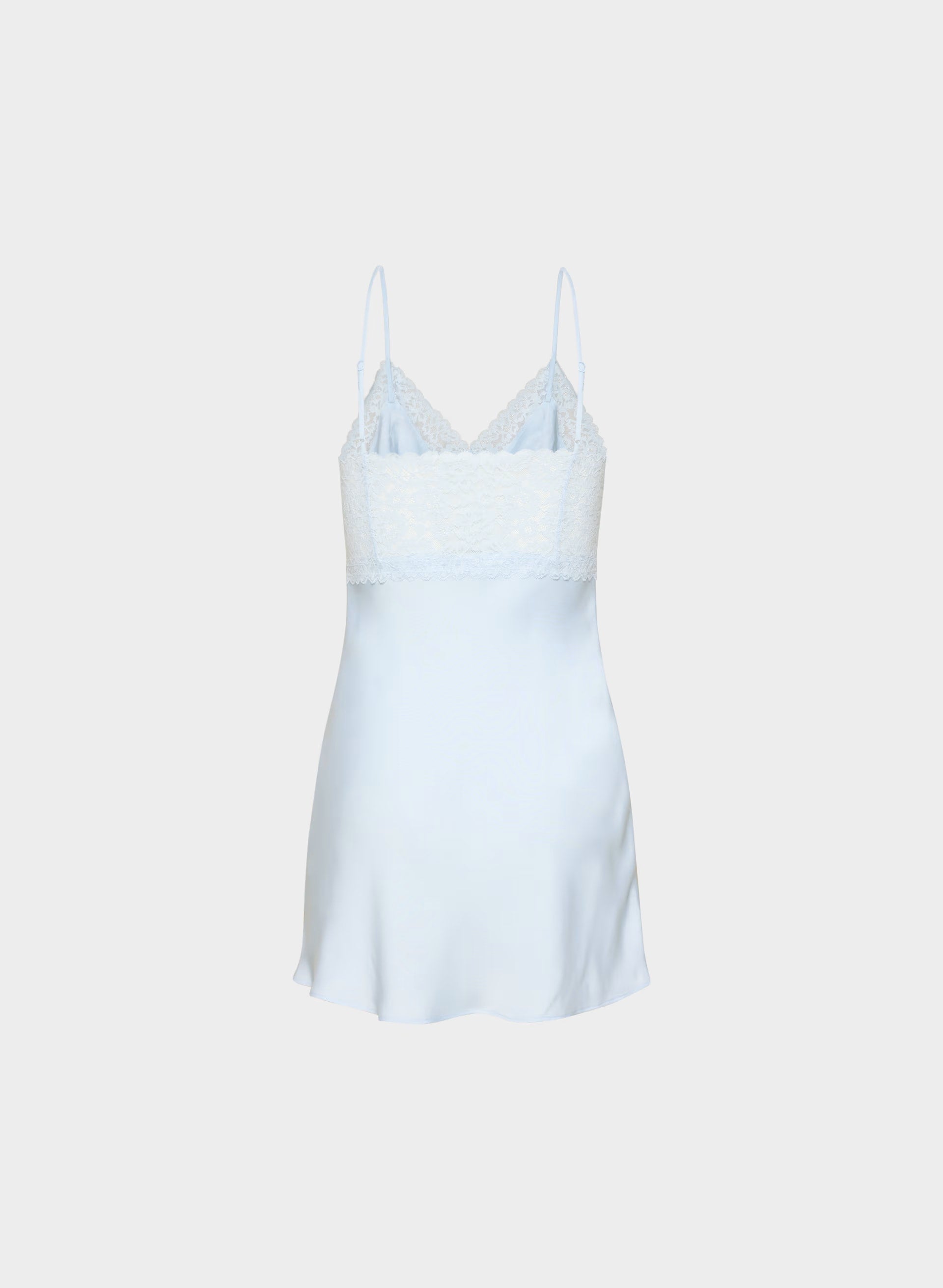 Curfew Satin Dress - MIDDAY BLUE
