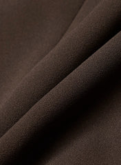 Figureknit™ Gigi Dress - RICH MOCHA BROWN