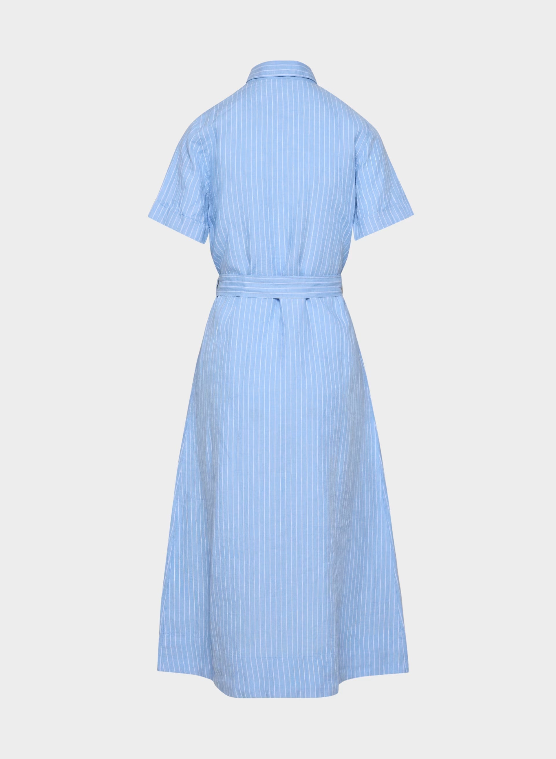 Eleta Linen Maxi Dress - MITCHELL ST CNFWR B/W