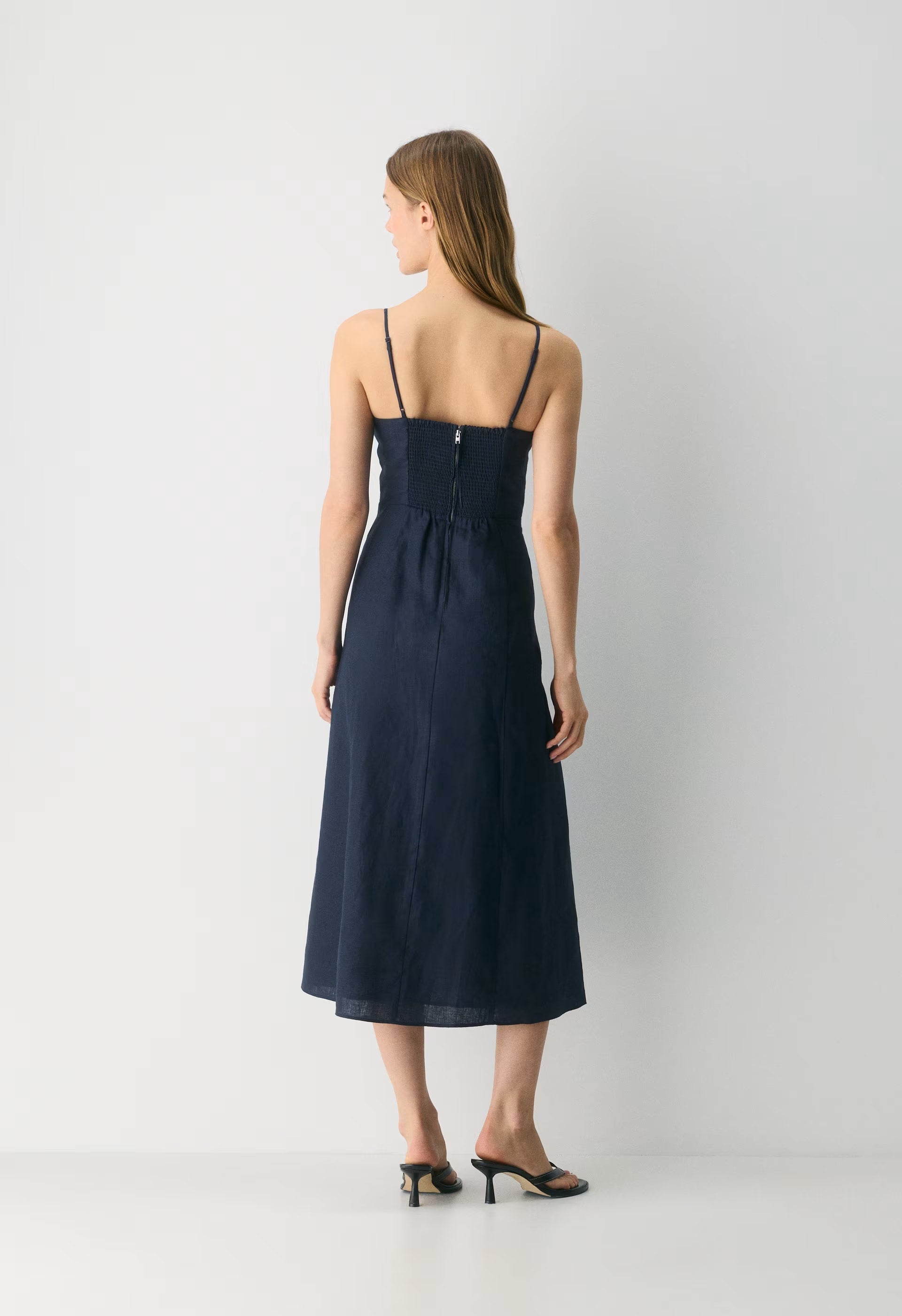 Barrafina Linen Dress - ADMIRAL