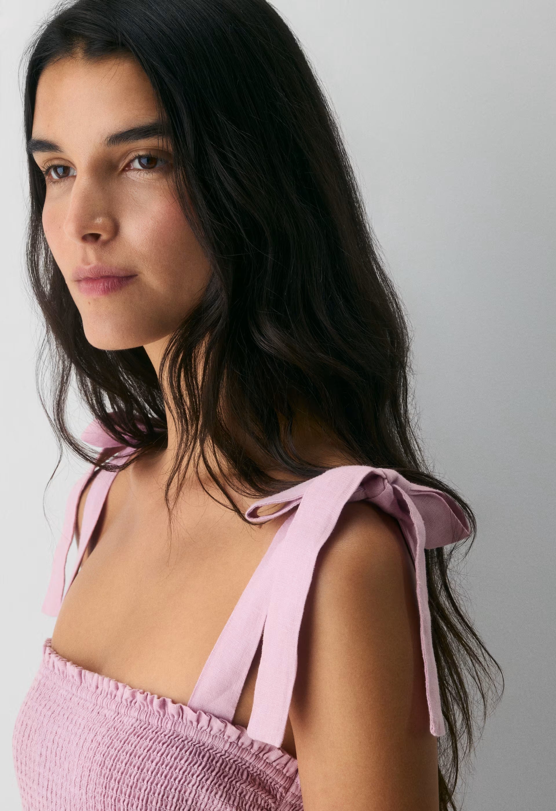 Golden Hour Linen Dress - SRN CK MTPS TP/MNR TCT
