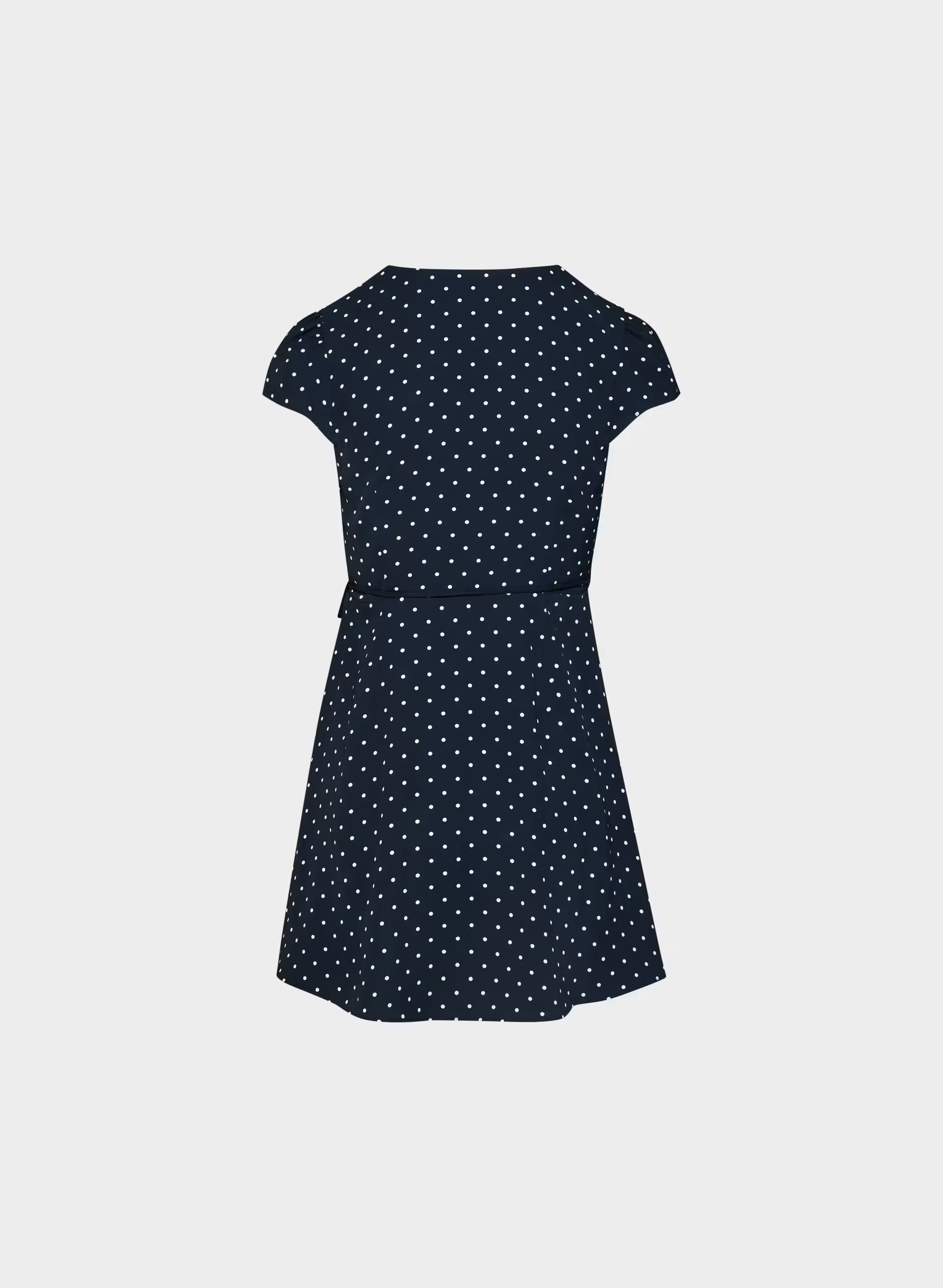 Godard Dress - ADMIRAL/WHITE