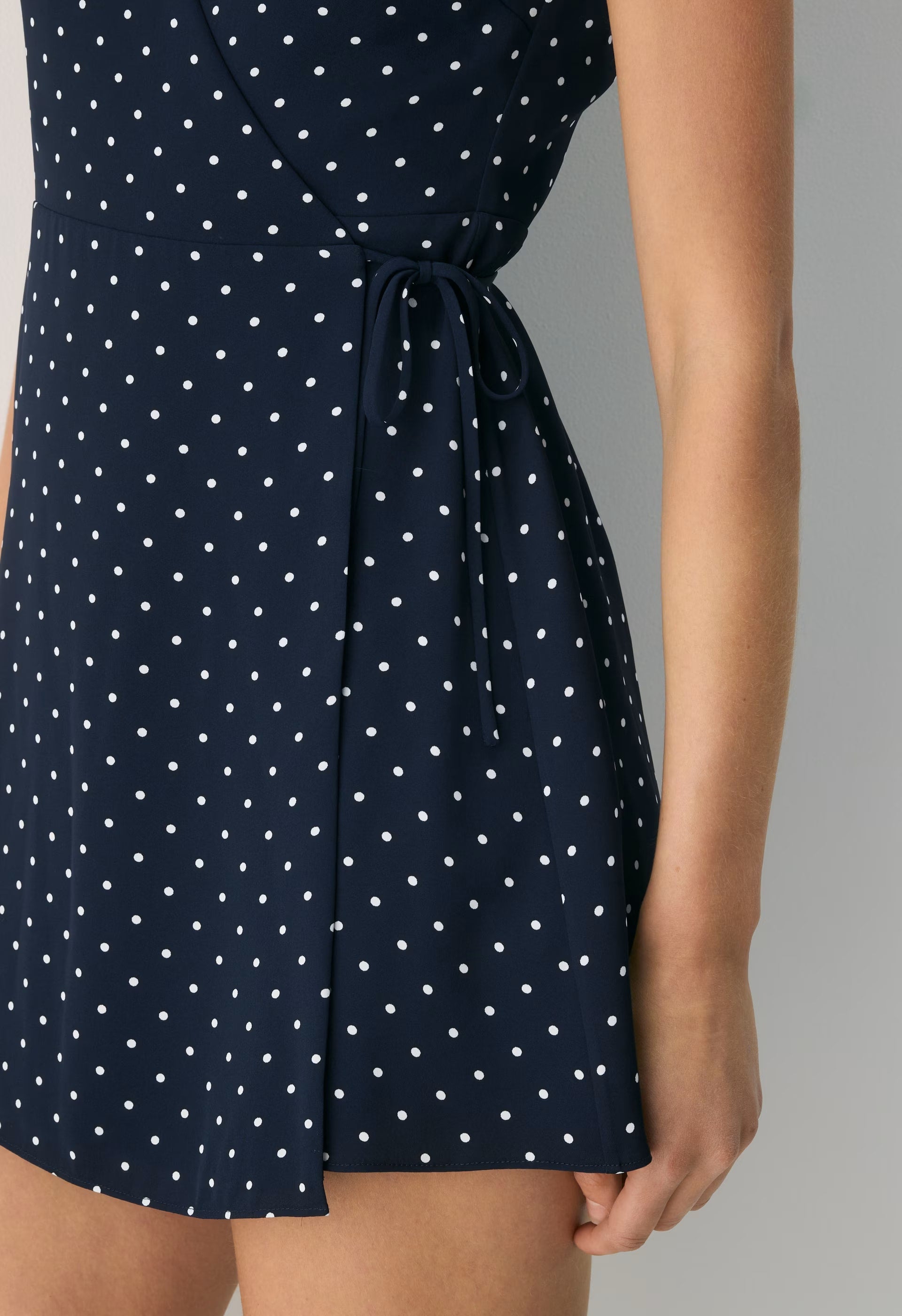 Godard Dress - ADMIRAL/WHITE