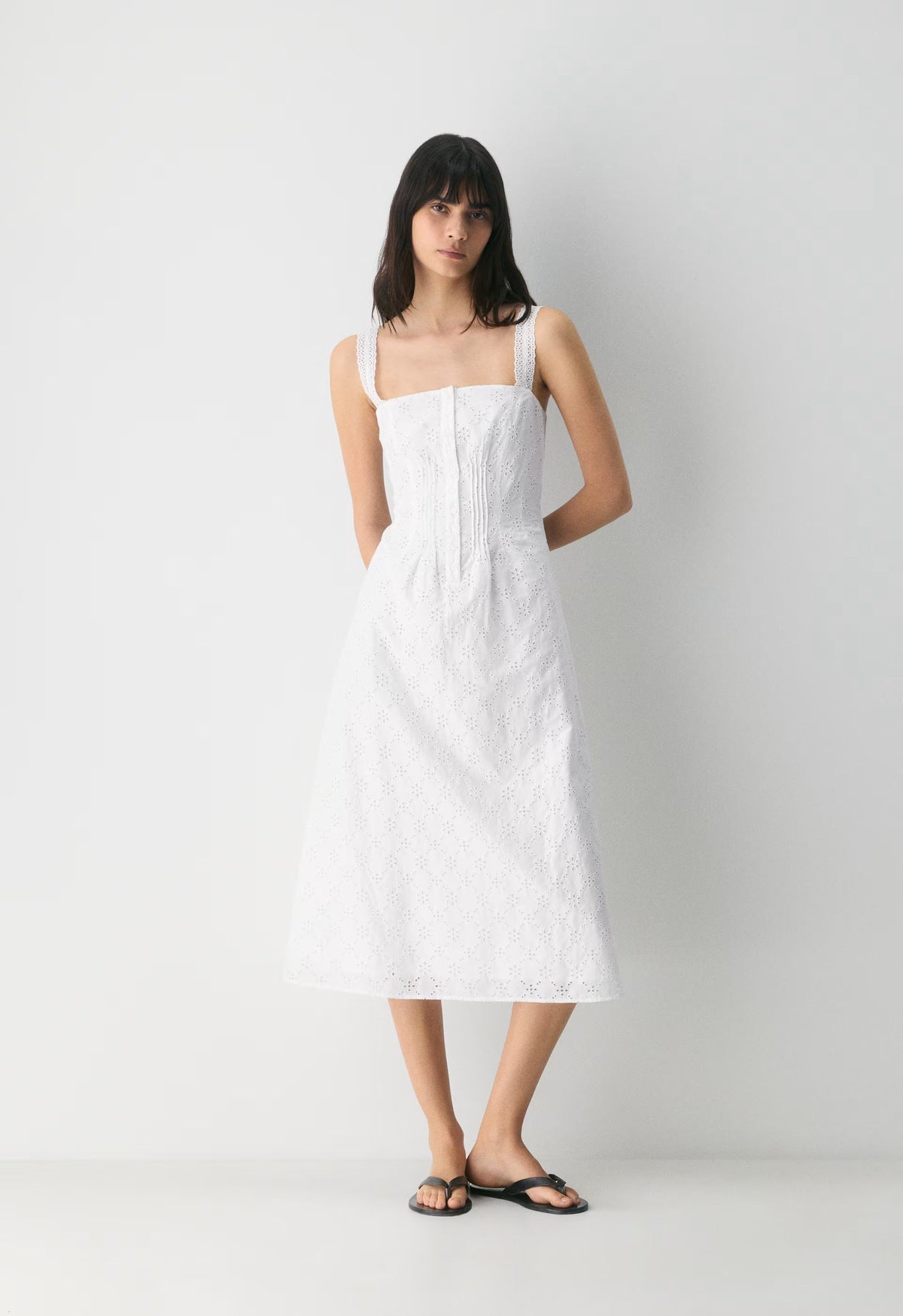 Thimble Dress - WHITE
