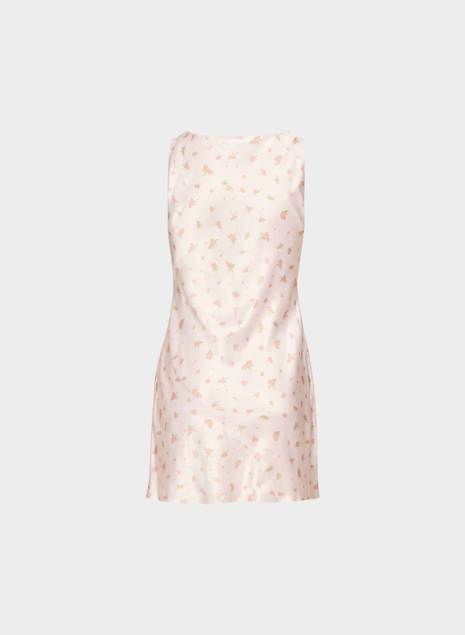 Biblio Silk Dress - PALE PEACH/PINK