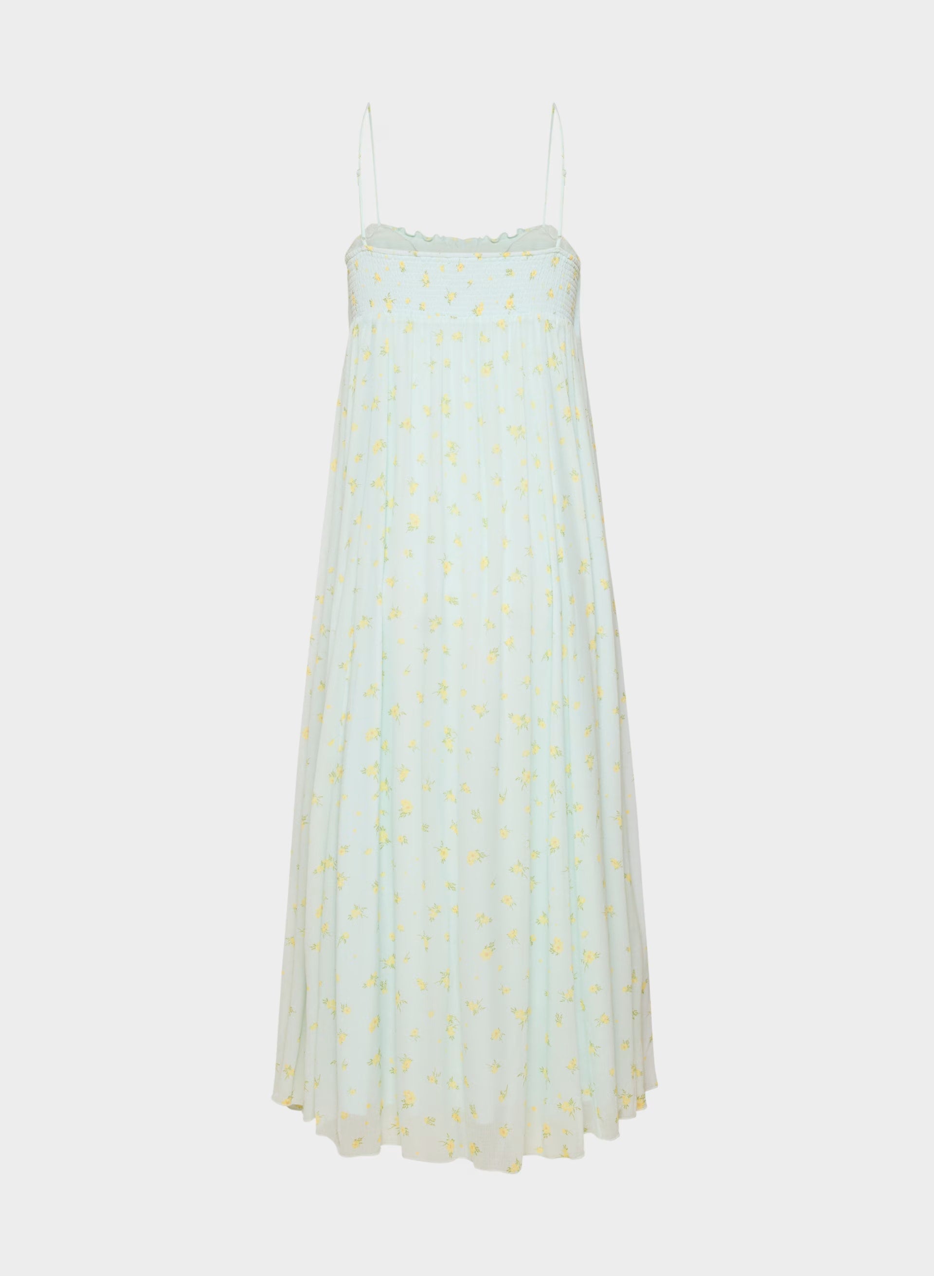 Emberlyn Dress - PALE AGV GR /PALE YLW