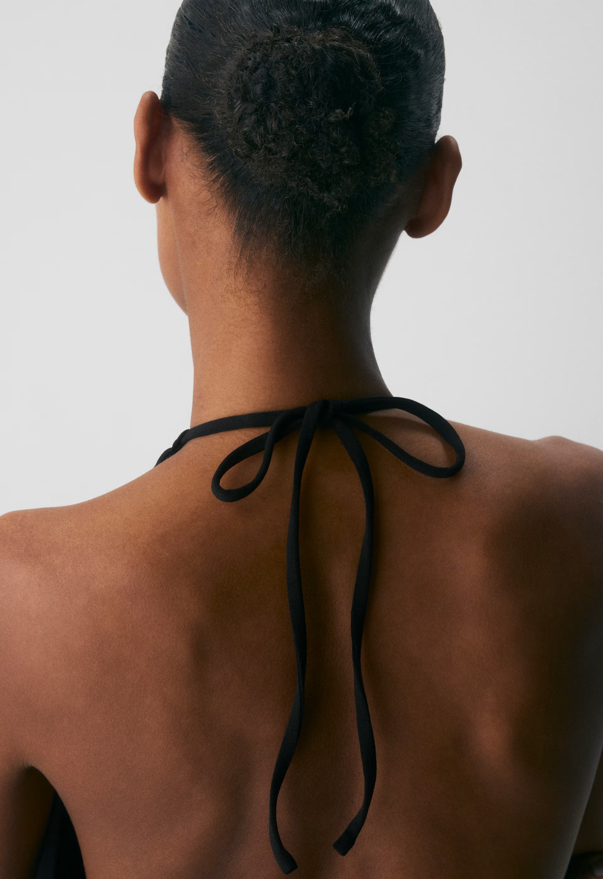 Smooth Matter™ Primary Halter Dress - BLACK