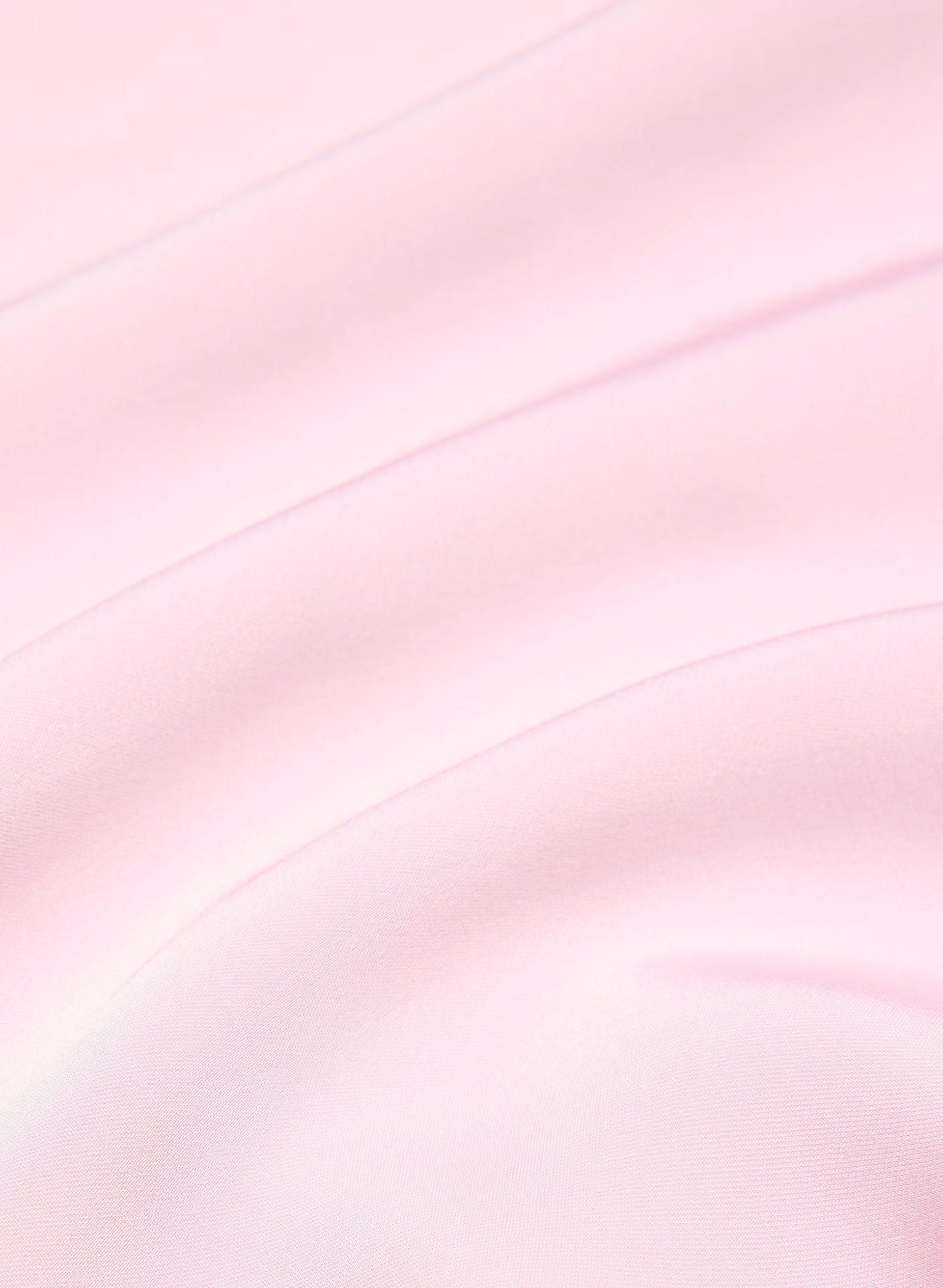 Nightscape Satin Halter Micro Dress - MILKSHAKE PINK