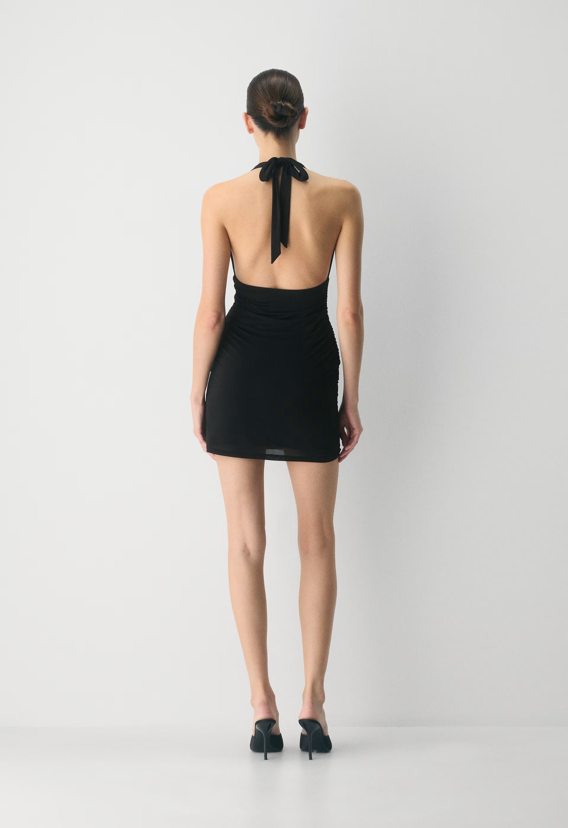 Selenic Halter Dress - MIDDAY BLUE