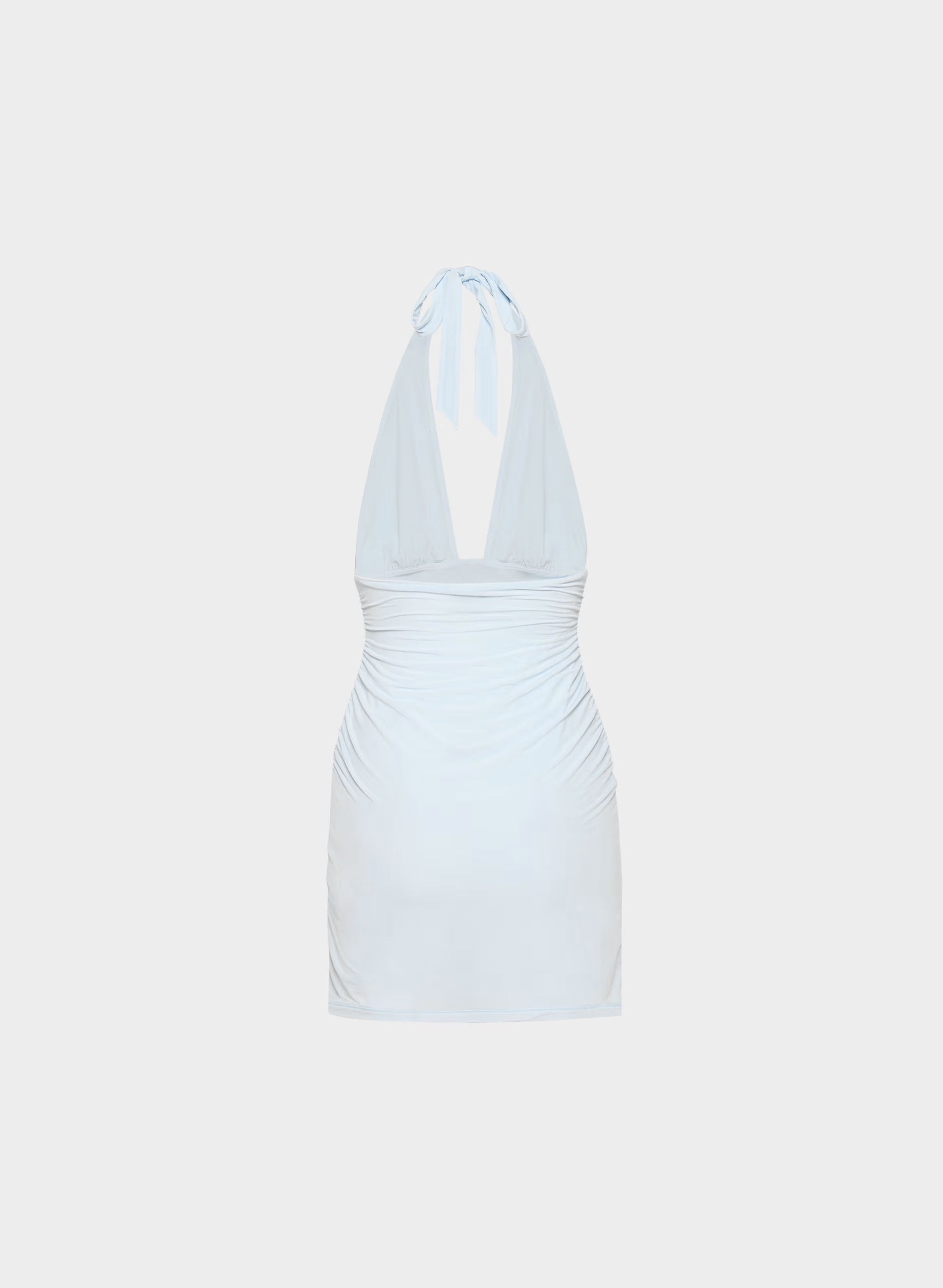 Selenic Halter Dress - MIDDAY BLUE