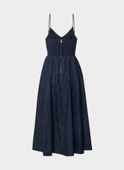 Technique Linen Dress - ADMIRAL