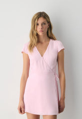 Godard Dress - MILKSHAKE PINK