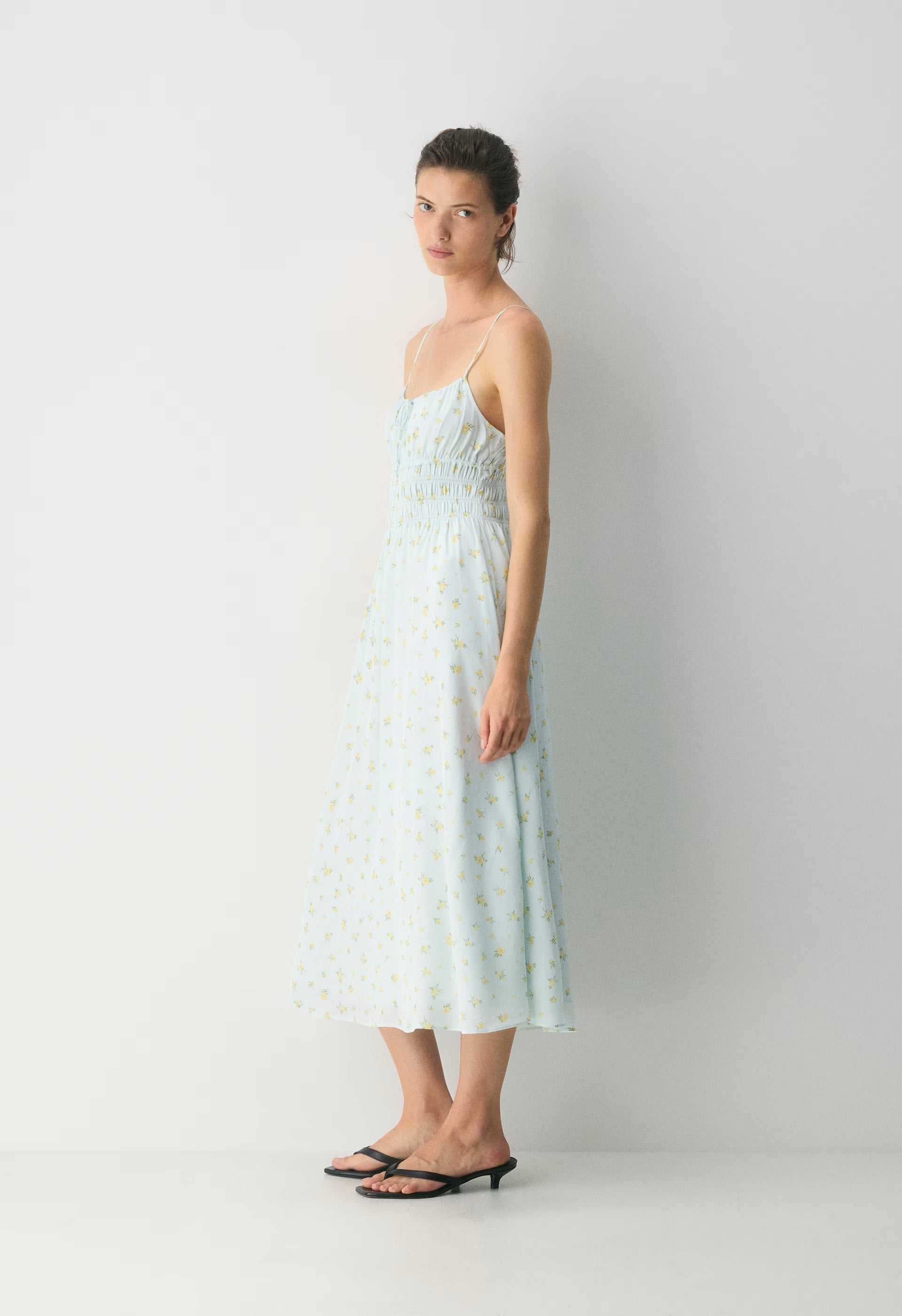 Typescript Cami Dress - HARBOUR NAVY